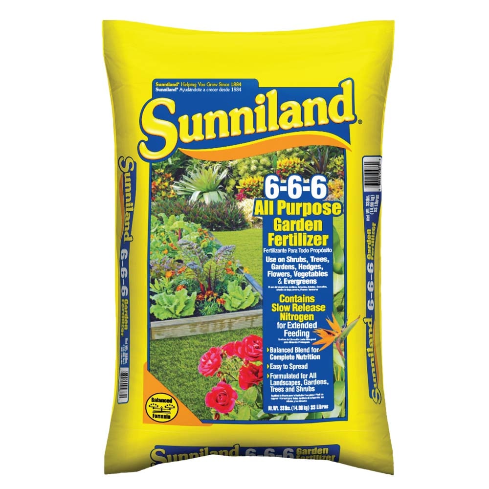 Sunniland 33-lb 2600-sq ft 6-6-6 All Purpose Fertilizer