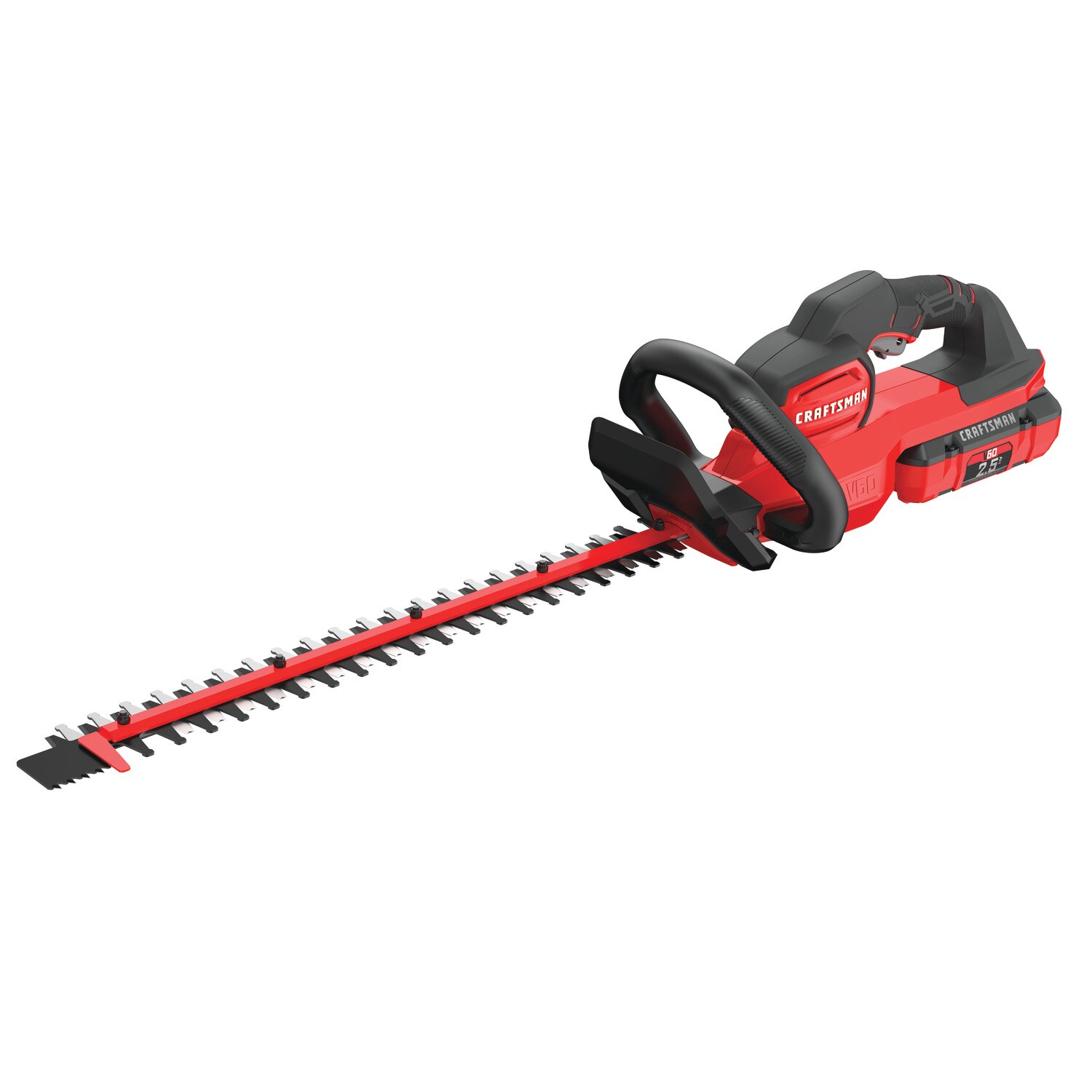 CRAFTSMAN V60 60 volt Max 24 in Battery Hedge Trimmer 2.5 Ah Battery and Charger Included in the Hedge Trimmers department at Lowes