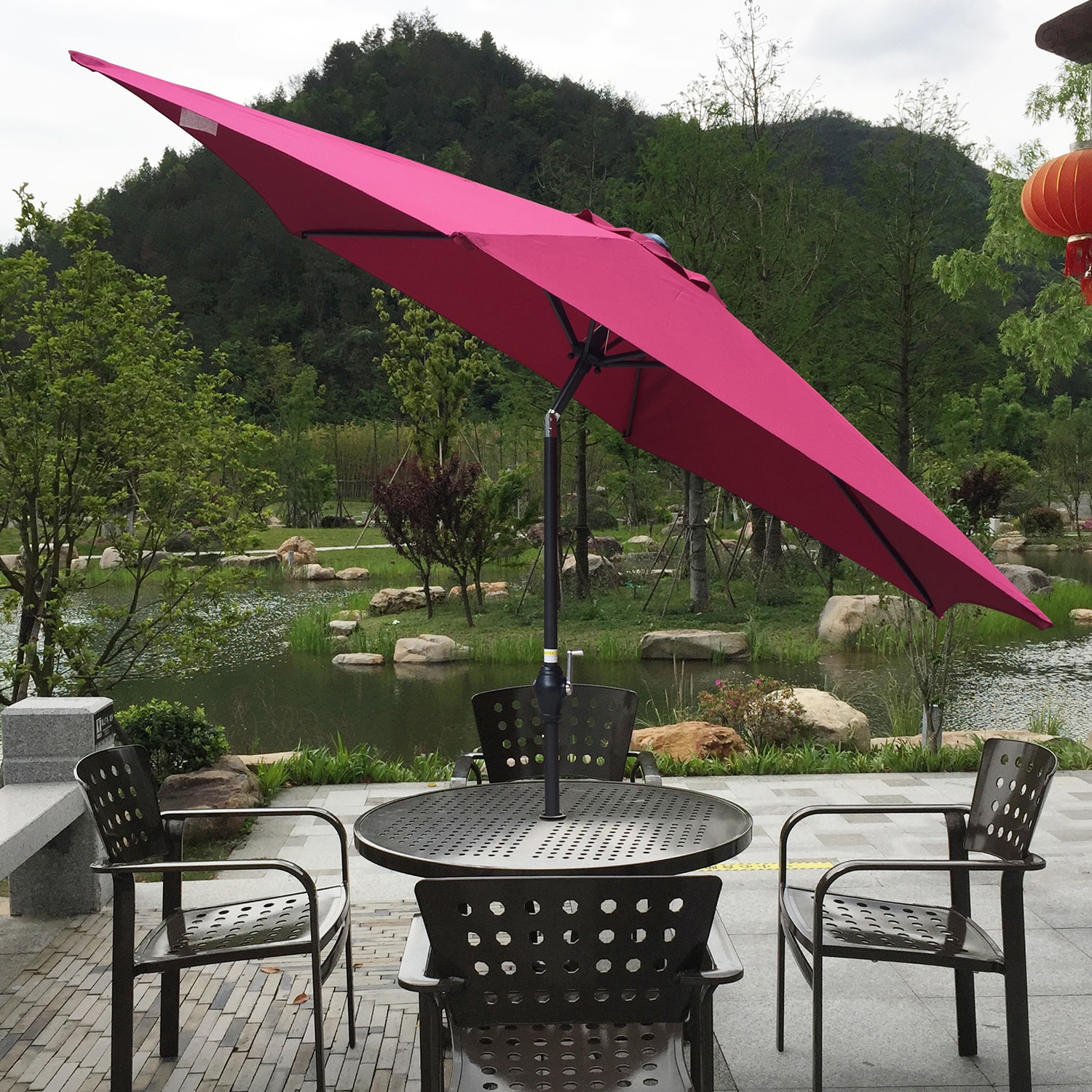 SINOFURN SYA810064RD Umbrellas-2 - View #6