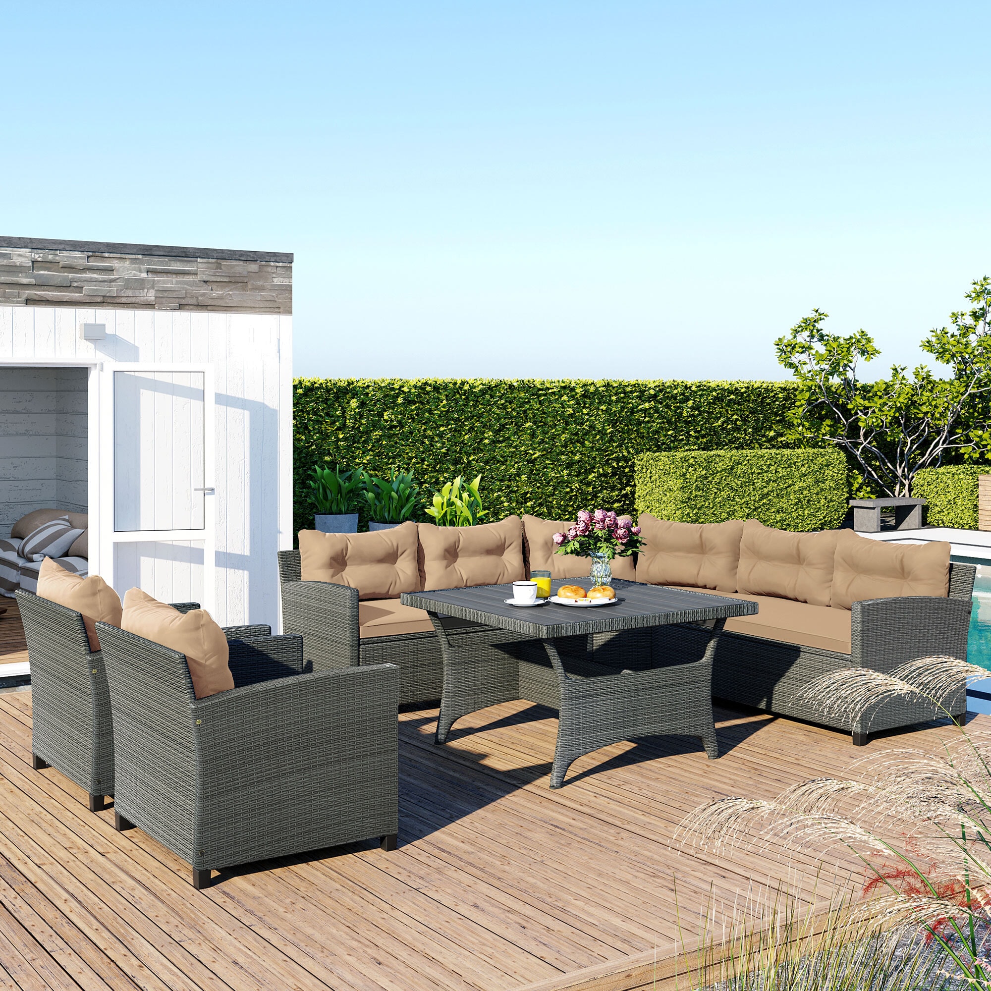 Flynama YC-V-1213AAA Patio-Conversation-Sets - View #3