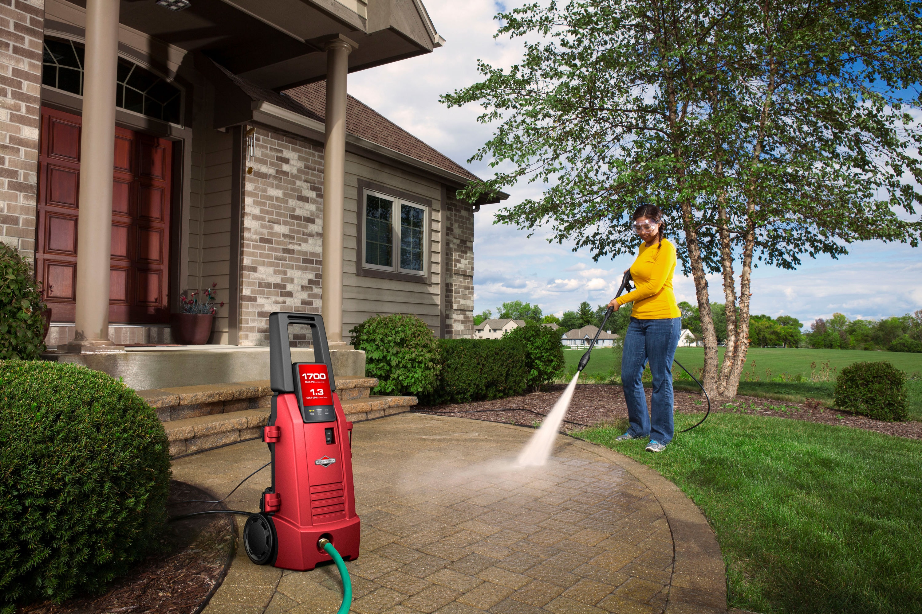 Briggs and stratton 1700 deals psi electric pressure washer