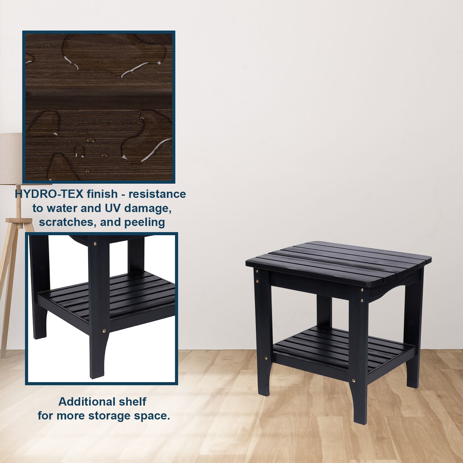 Shine Company 4113BK Patio-Tables - View #8