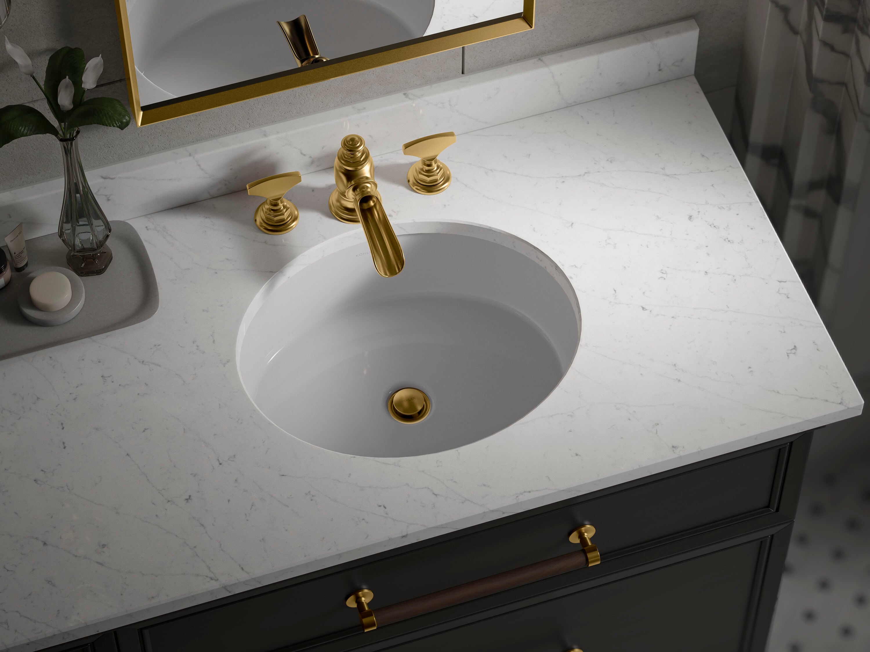 KOHLER 36572-EST Side-Splashes - View #2