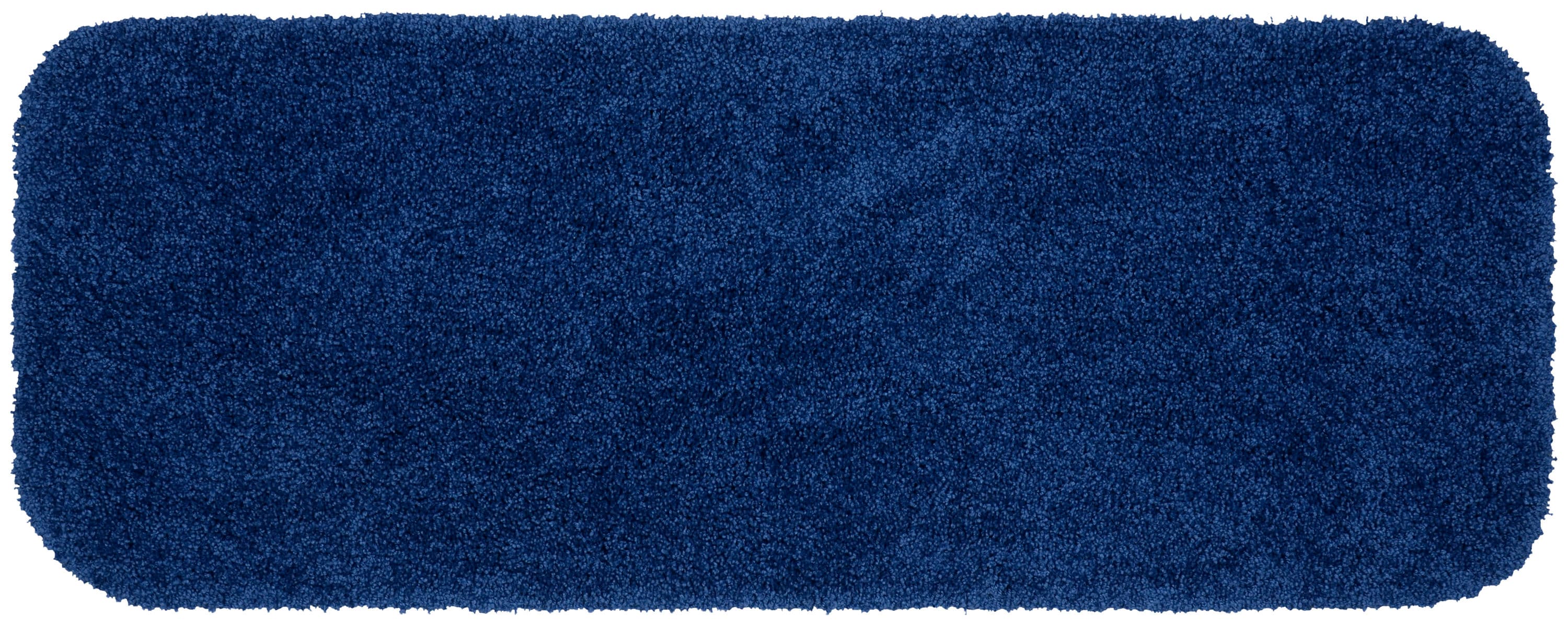Garland Rug BA100W022060K2 Serendipity 22-in x 60-in Navy Nylon Bath runner