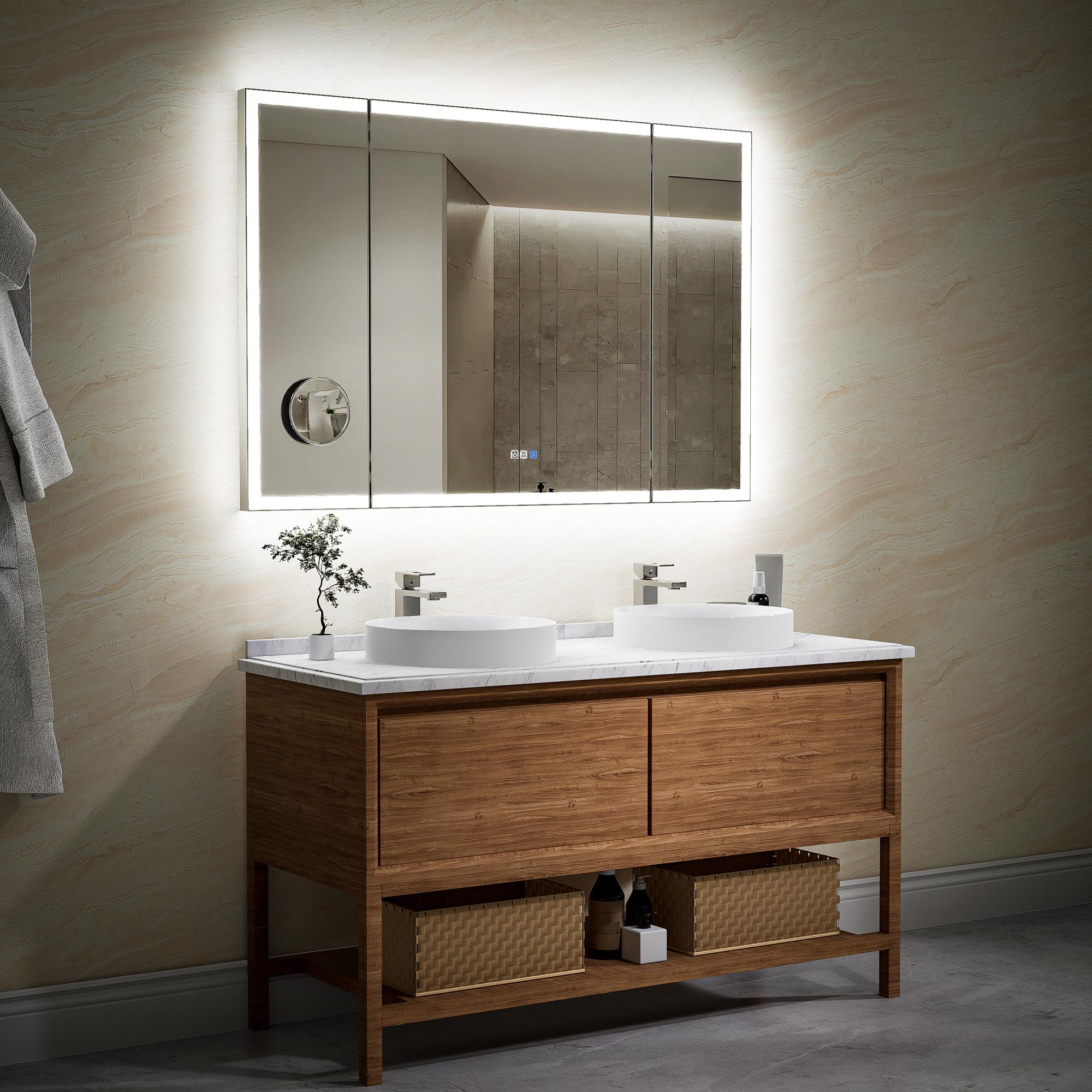 Bayfeve BFXB-9V5436-MIR Framed-Bath-Mirrors - View #5