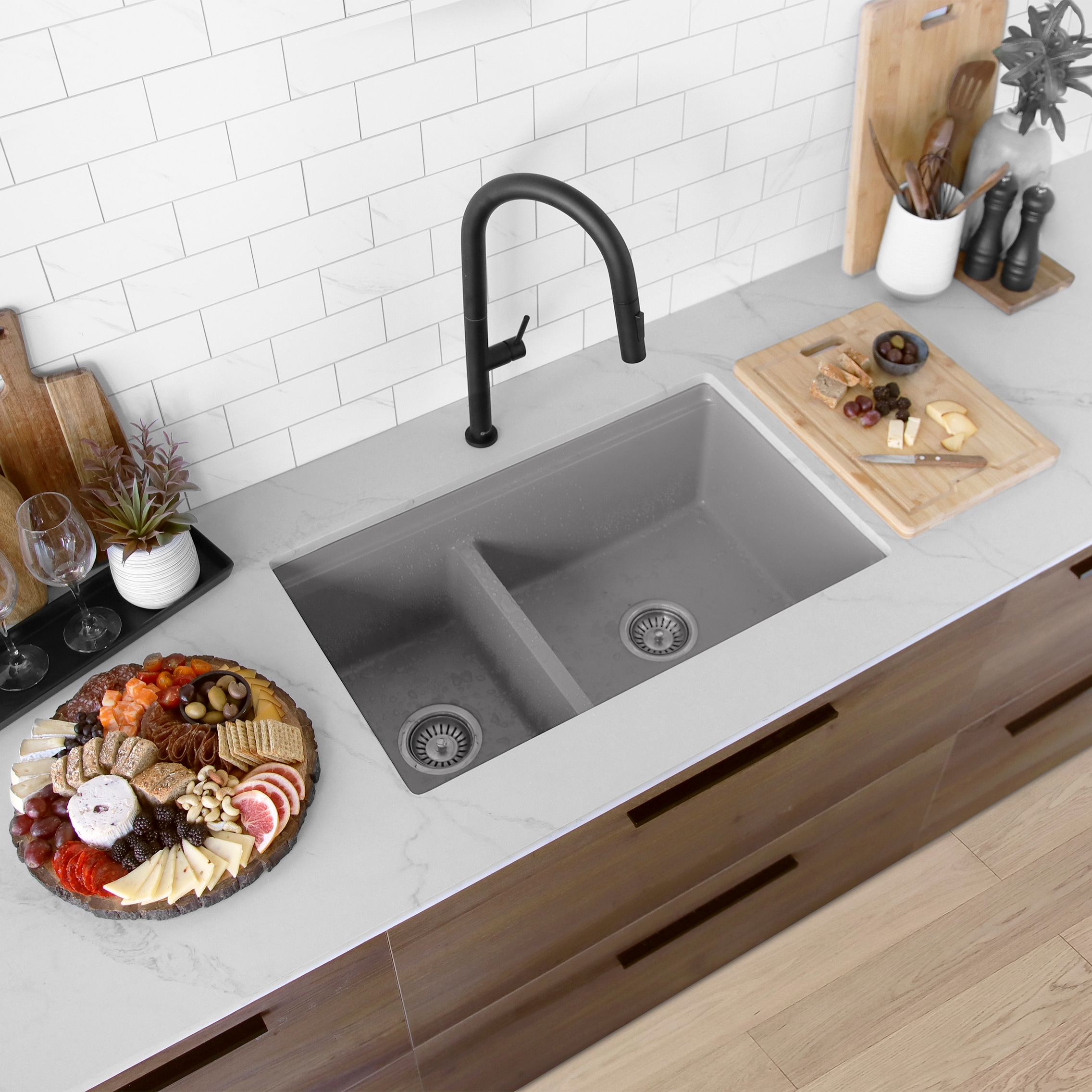 Stylish S-831WL Kitchen-Sinks - View #15