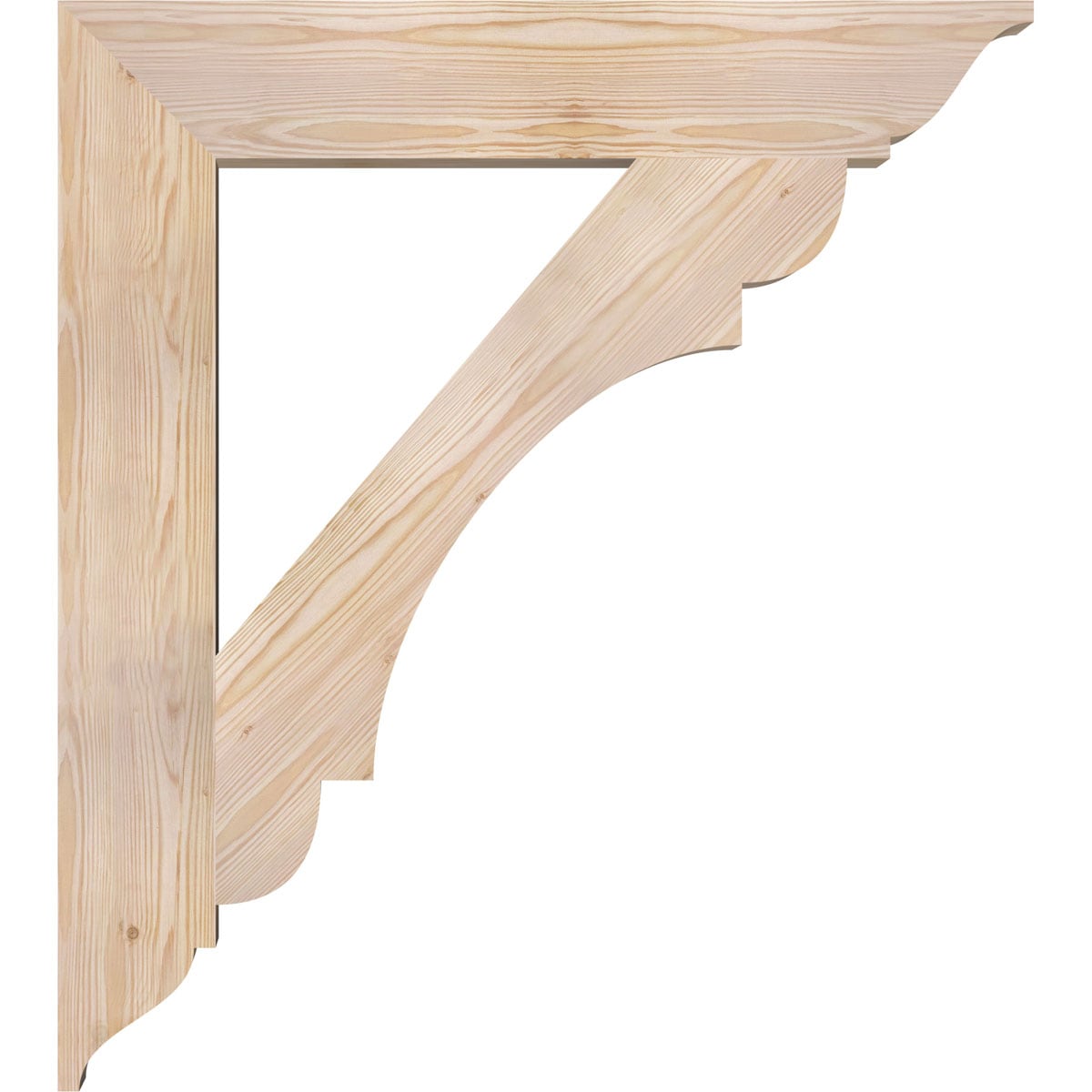 Ekena Millwork BKT06X34X38OLY01SDF Exterior-Brackets-Braces - View #3