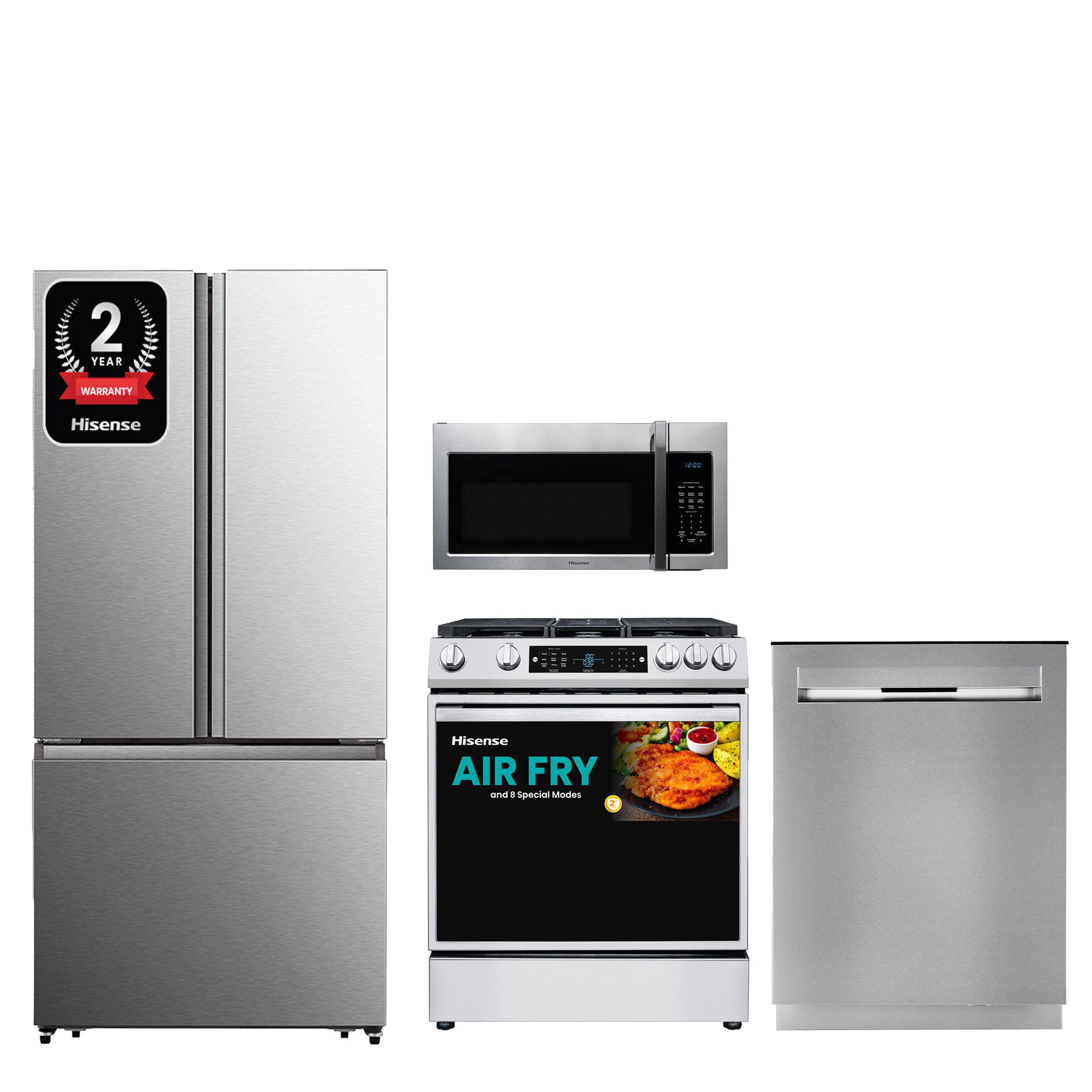 Hisense Top Control 24-in Built-In Dishwasher With Third Rack 