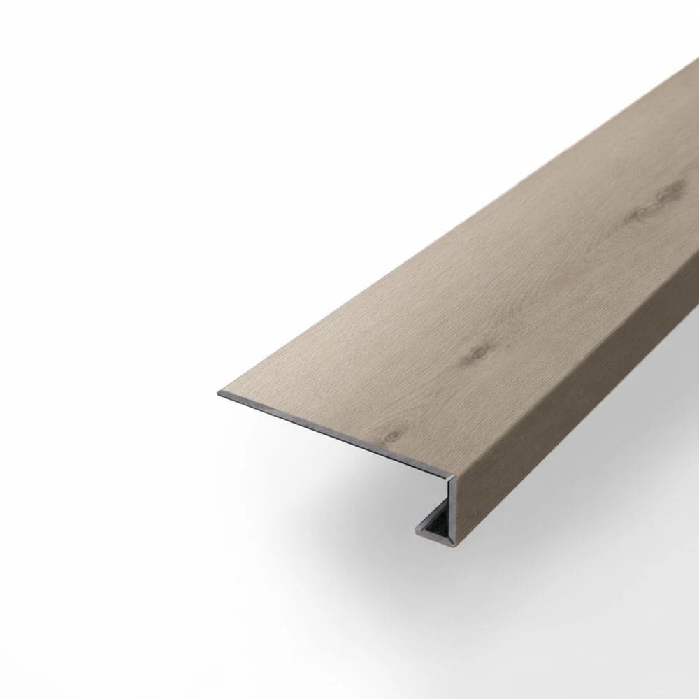 Flooret Flooret Modin LVP 48-in TruePlank Signature Square Nosing - Tilden Signature, Made from a Real Plank, Waterproof, Scratch-Resistant and Easy to Install, Flush Finish for Stairs