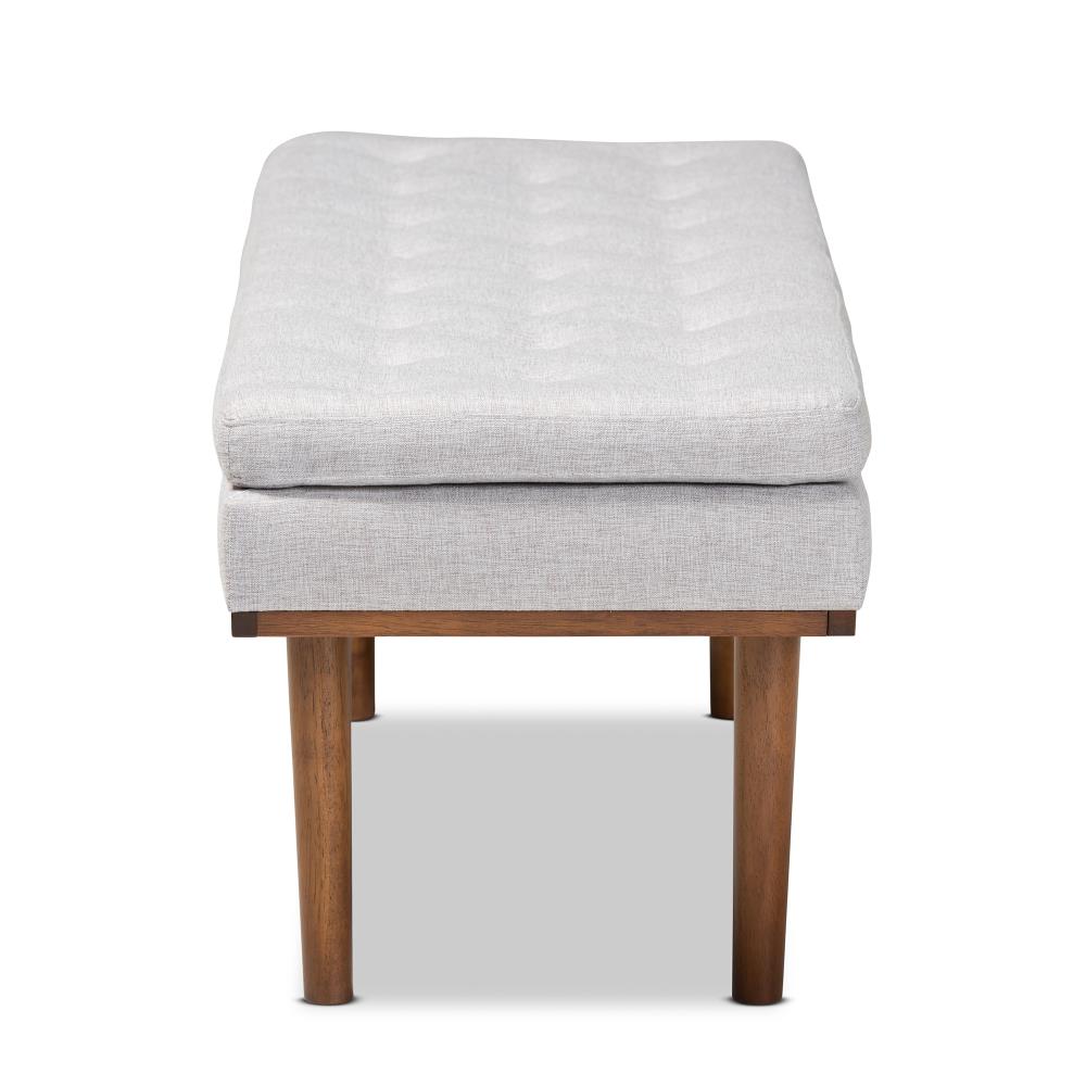 Baxton Studio 159-9836-LW bench - View #2