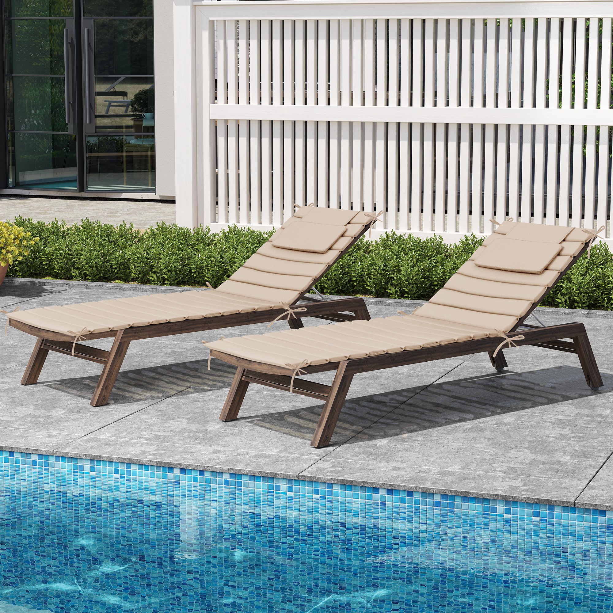 CloudFly CL-CU003BEI72-2 Patio-Furniture-Cushions - View #8
