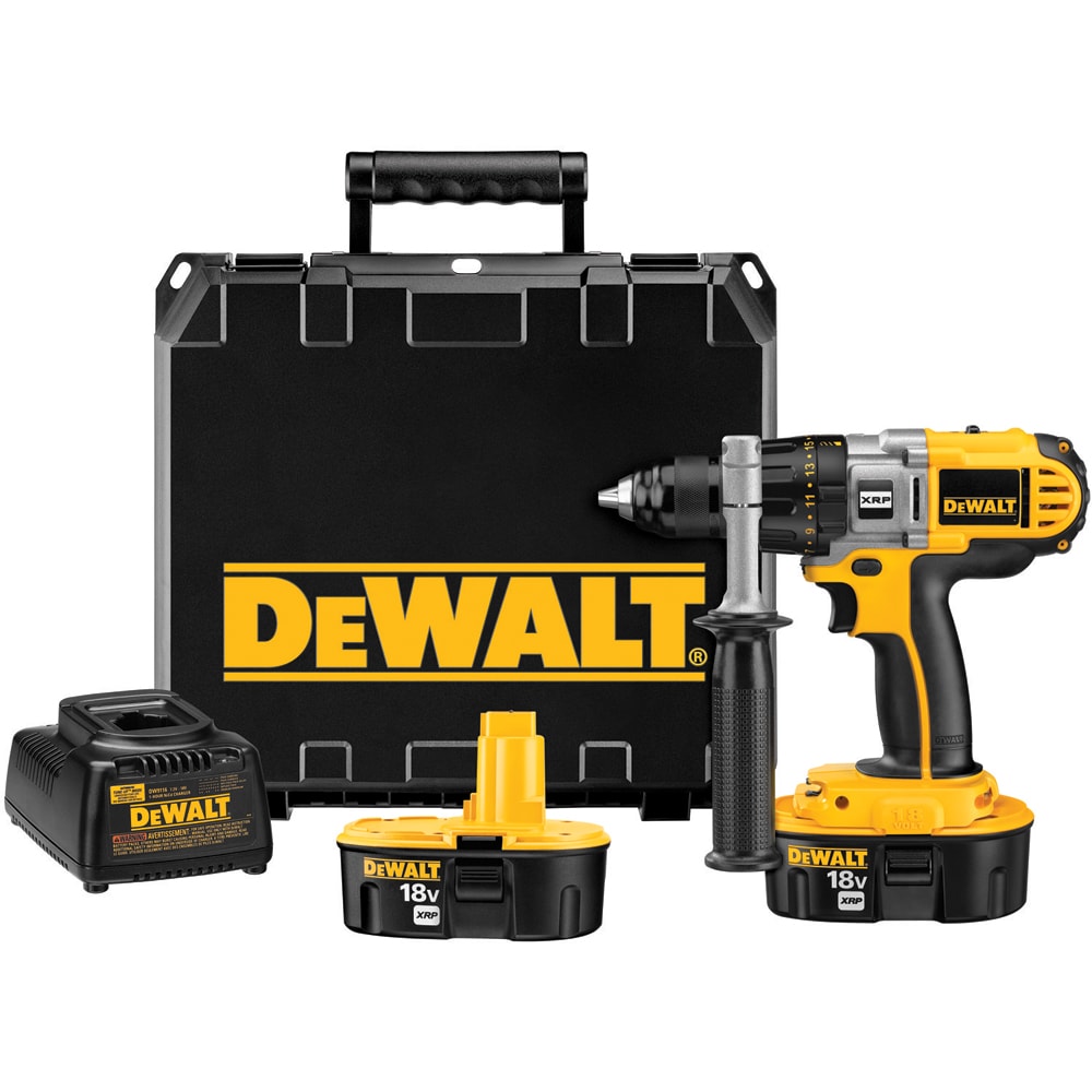 Dewalt XRP Cordless Drill with two batteries and charger 12V, DC940