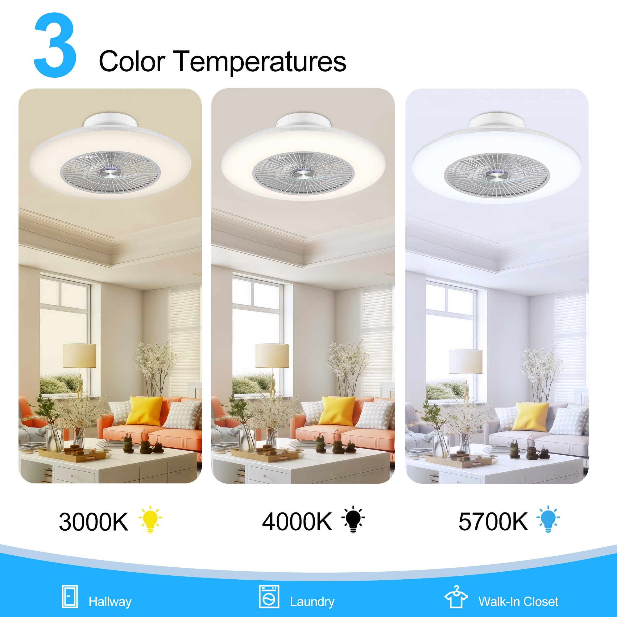 Breezary 32014-WH Ceiling-Fans - View #5