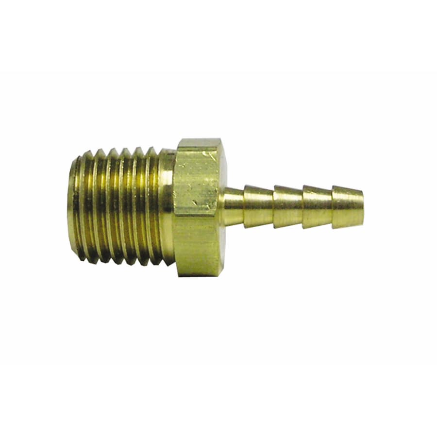 Watts LFA192 1/4-in x 1/4 Barb x Mip Barb Fitting