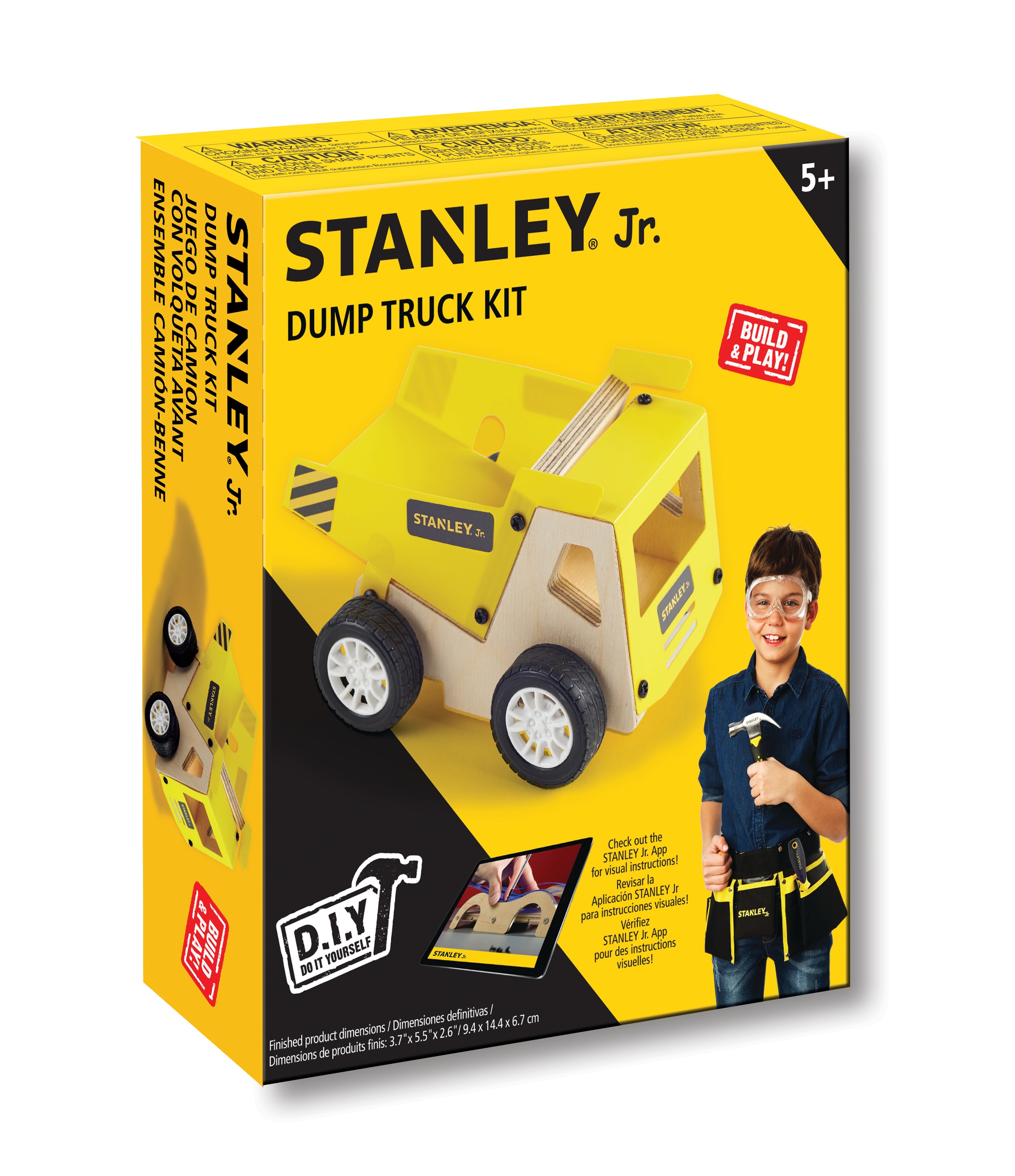 Stanley Jr. OLOK033-SY Kids-Woodworking-Project-Kits - View #2