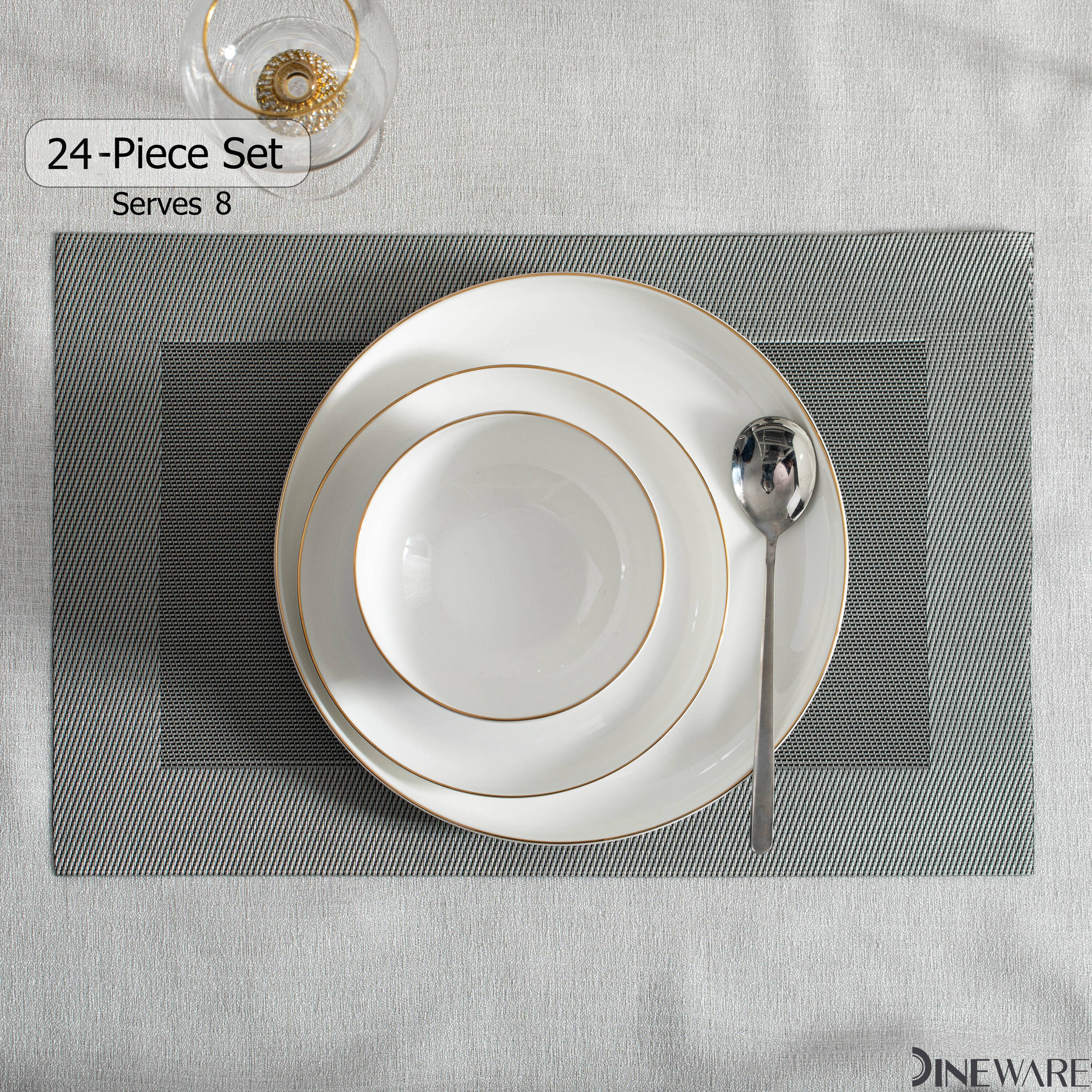 DINEWARES QI004761.24 dinnerware - View #2