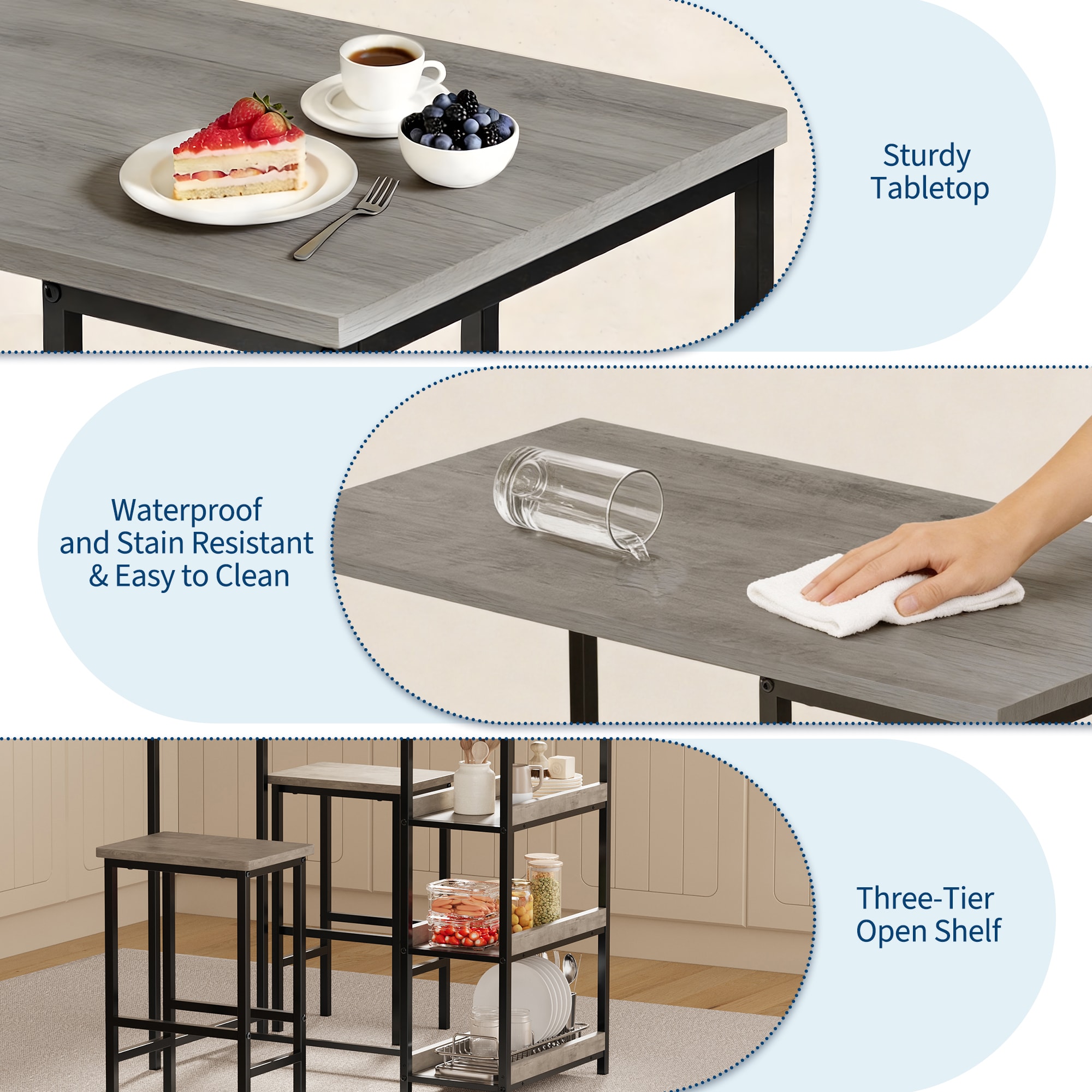 Garvee CK2-Q26FGMWIW-1JFS Dining-Sets - View #5