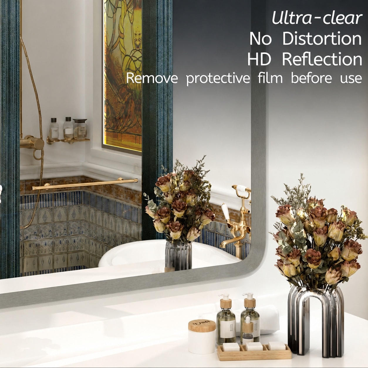 LAIFUCAM LLA0825L0276 Framed-Bath-Mirrors - View #3