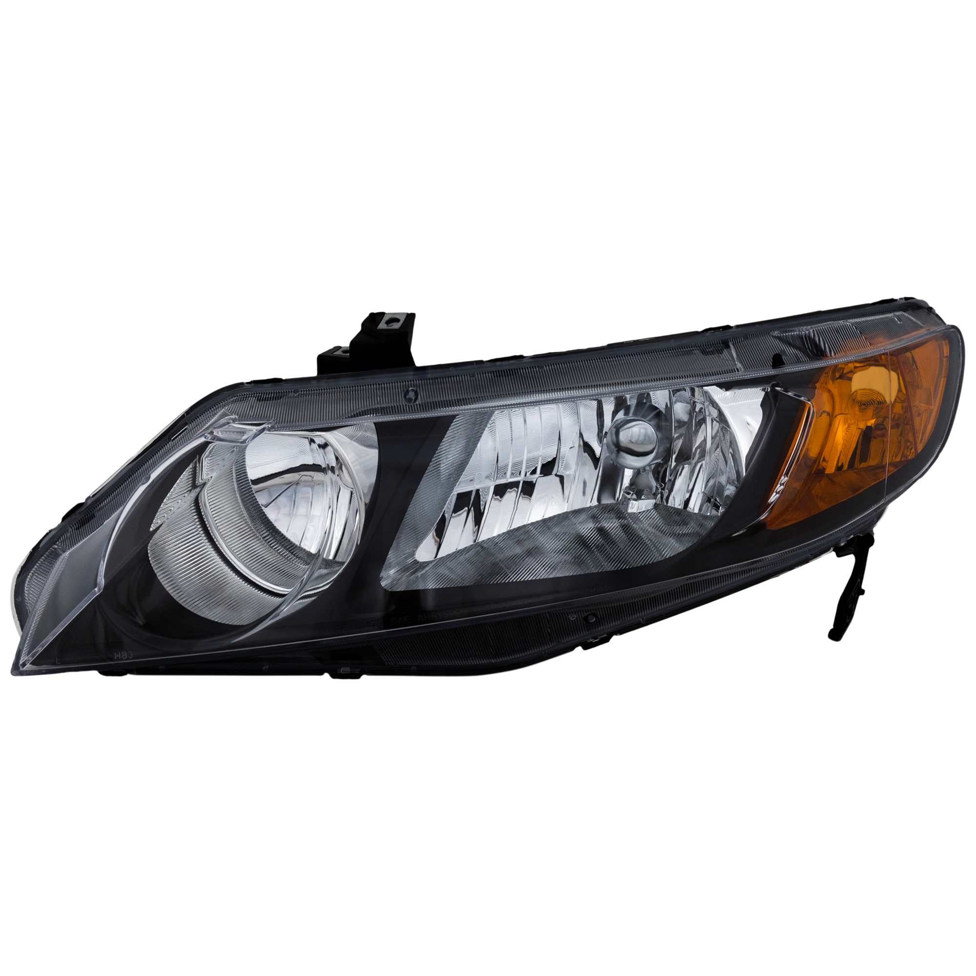 Garage-Pro JCWH100160GP Headlight For Honda Civic 06-08 Lh Lens and Housing Halogen Sedan