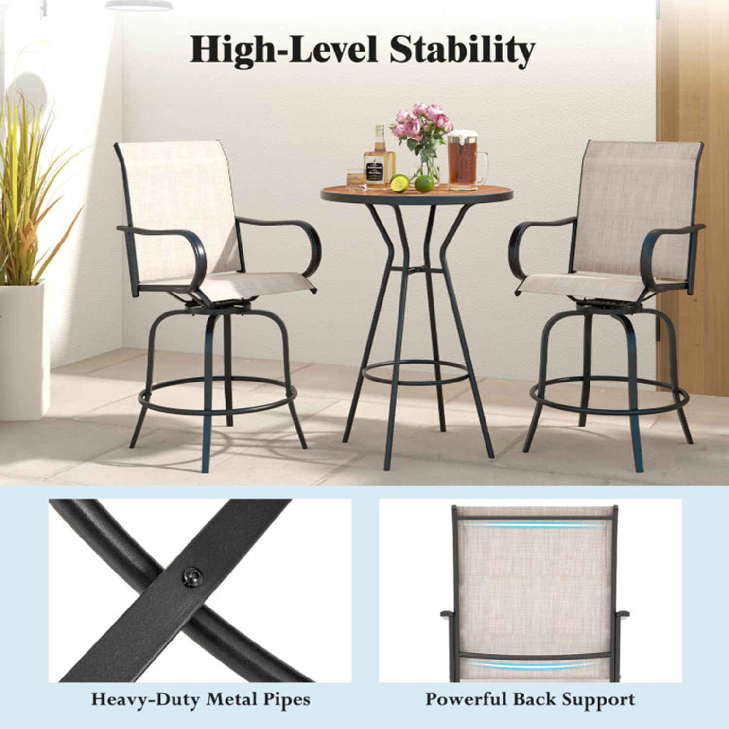 Mondawe MO-NP11924GR2 Patio-Chairs - View #6