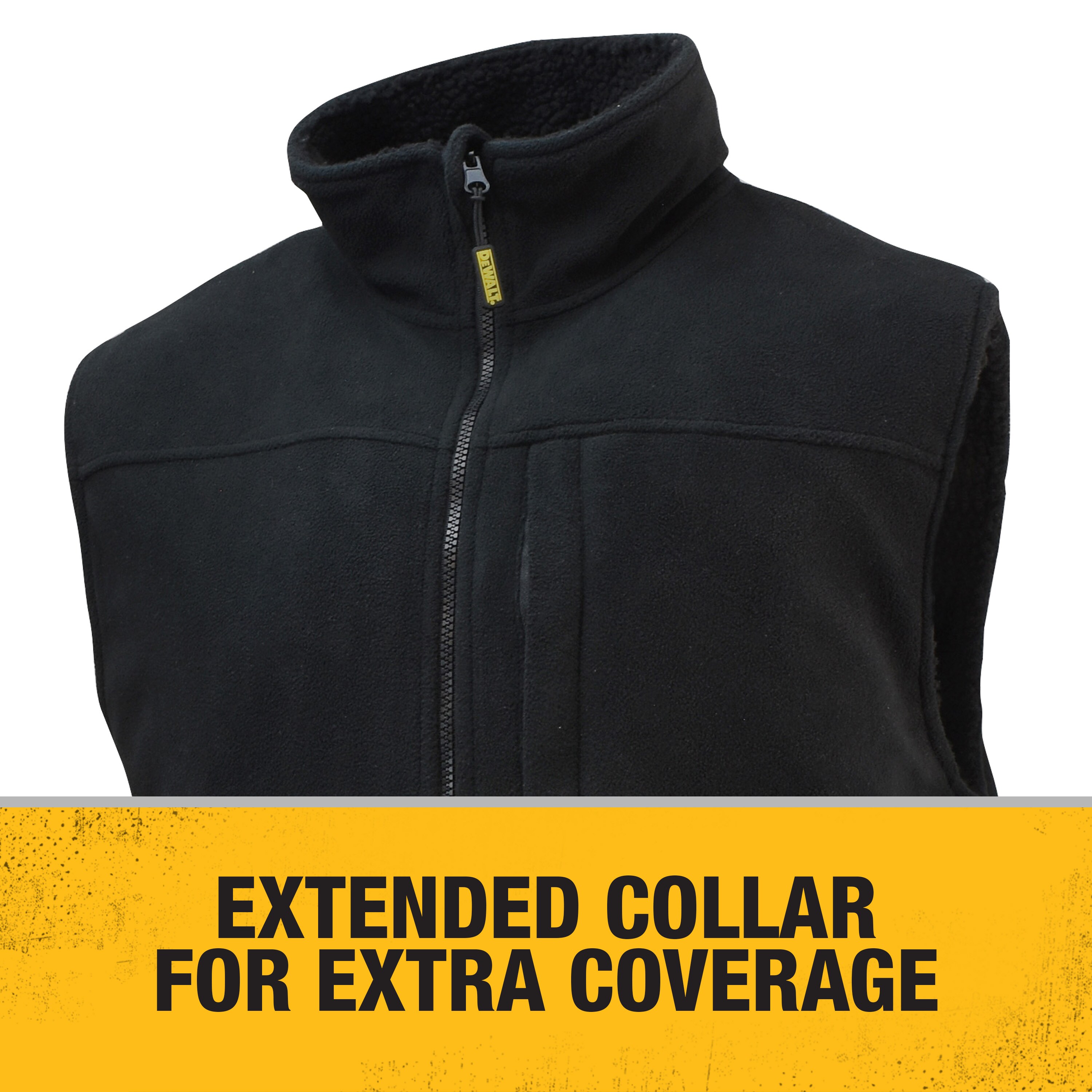 DeWalt DCHV086BD1-XL Reversible Heated Fleece Vest Kit - XL Black