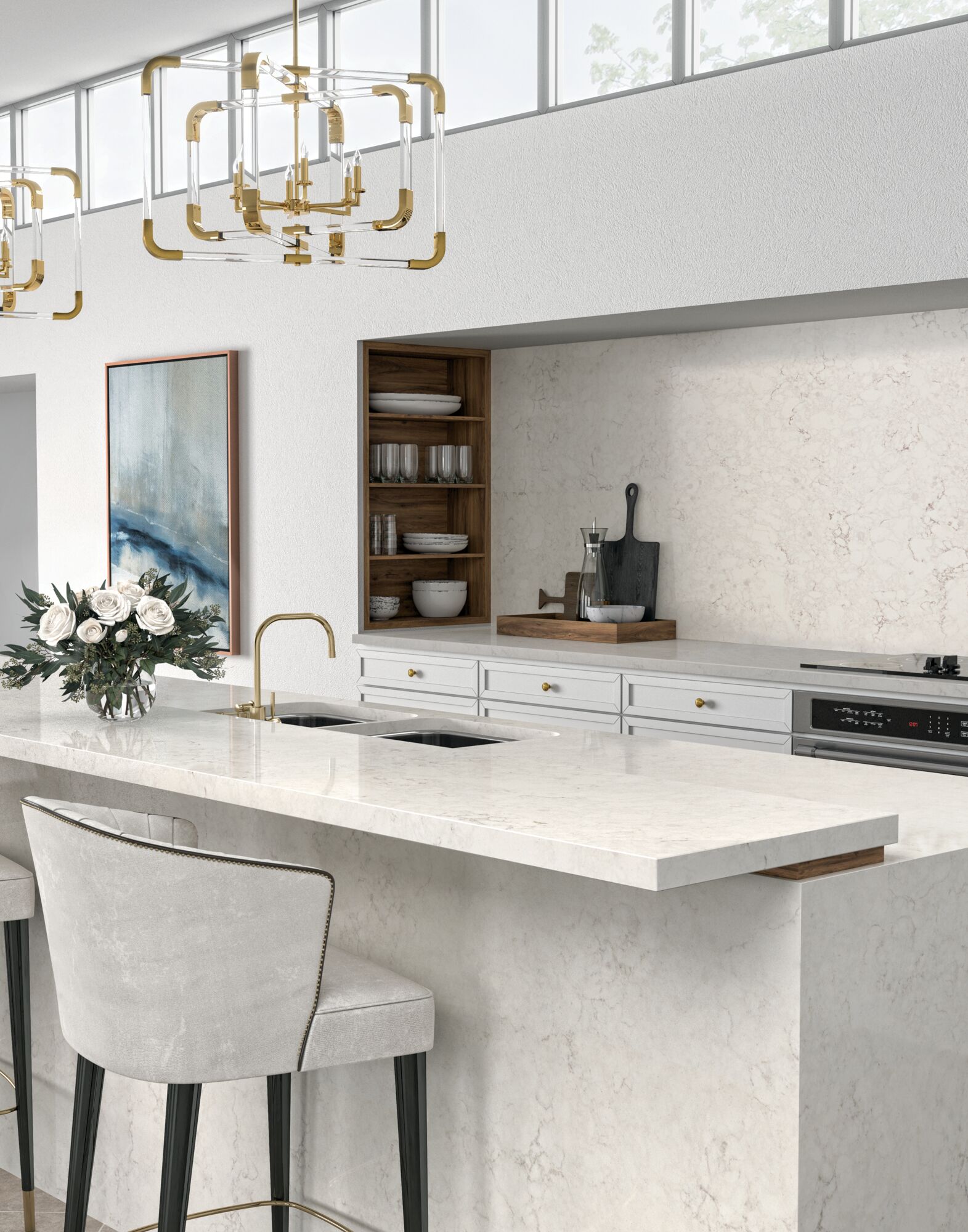 ONE Quartz OQ21 Countertop-Samples - View #5