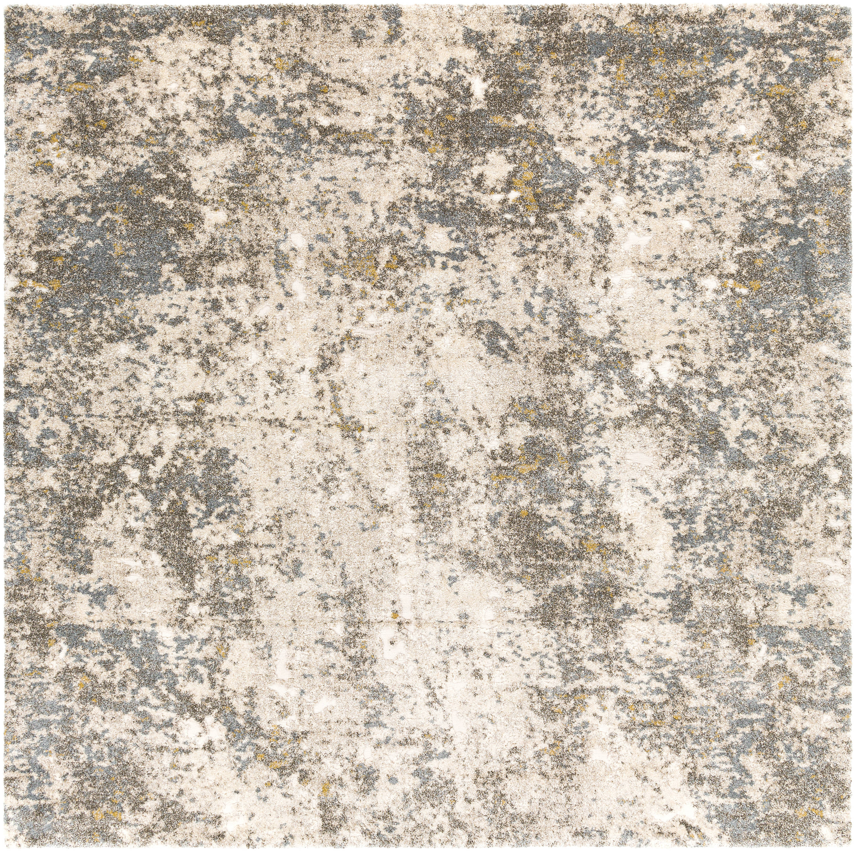 Surya TUS2305-710SQ Tuscany 8 x 8 (ft) Polypropylene Beige Square Indoor Abstract Mid-Century Modern Area rug