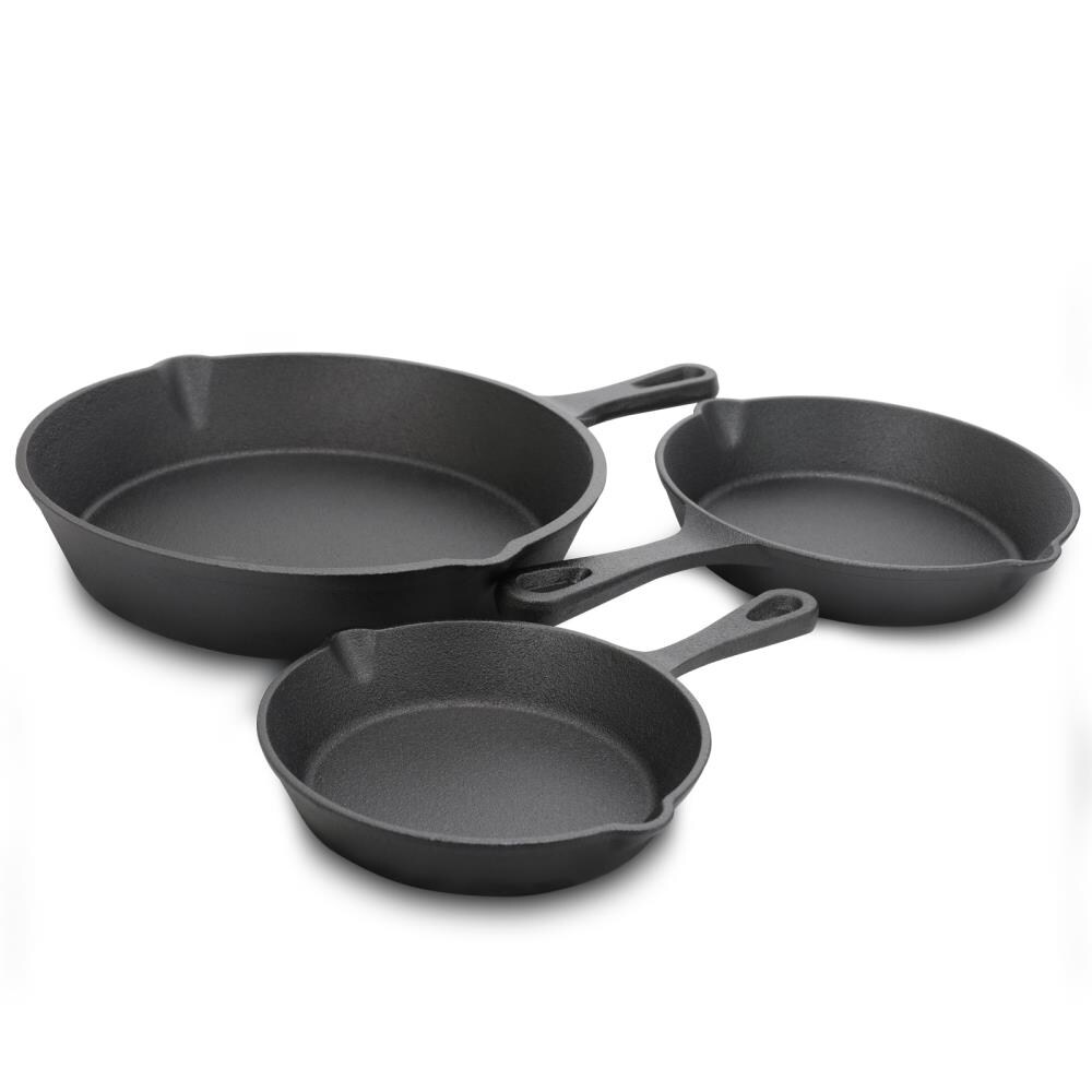 General Store 3-Piece Addlestone 10-in Cast Iron Skillet Set in the ...