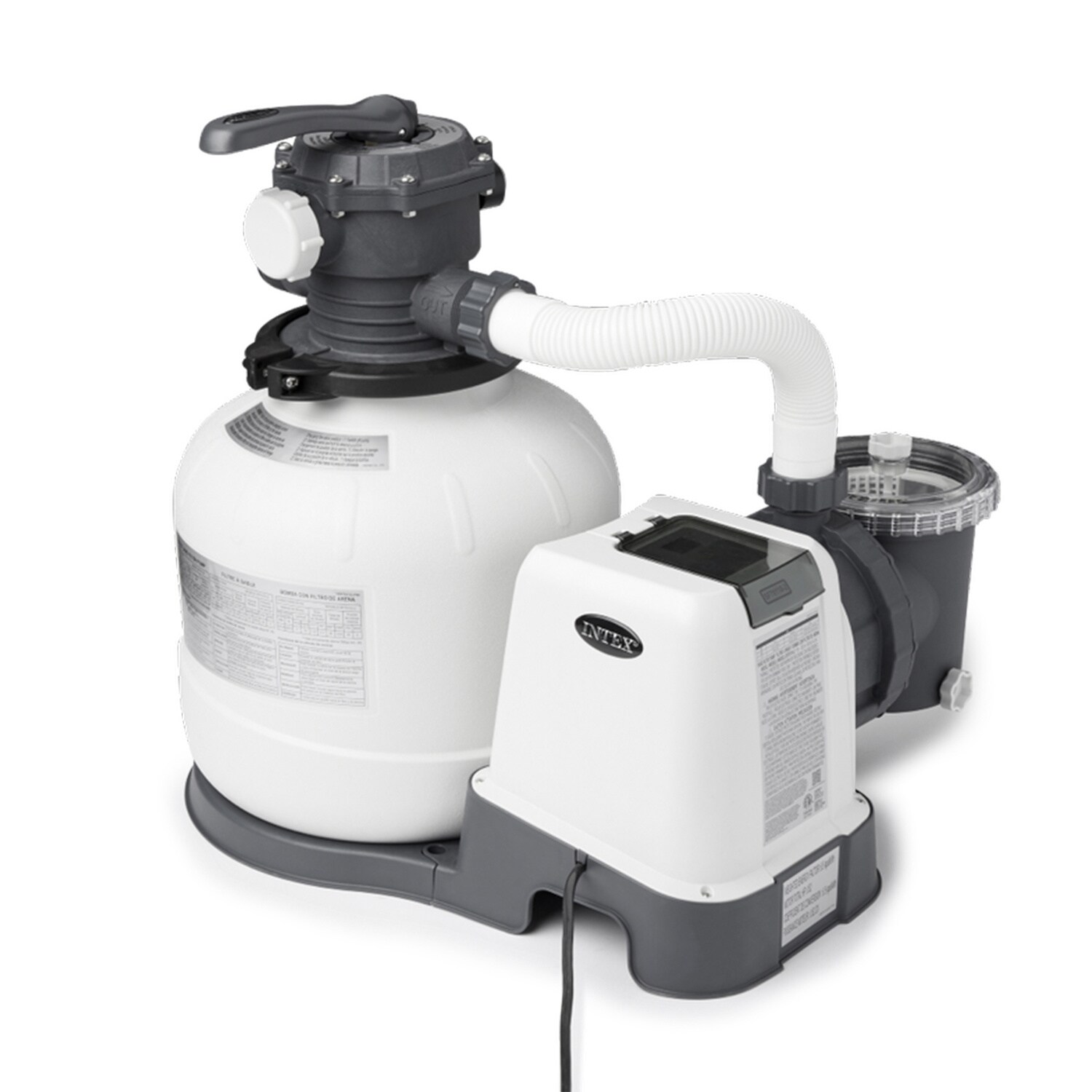 Intex Sand Pool Filter System with Pump 325841 at Lowes.com