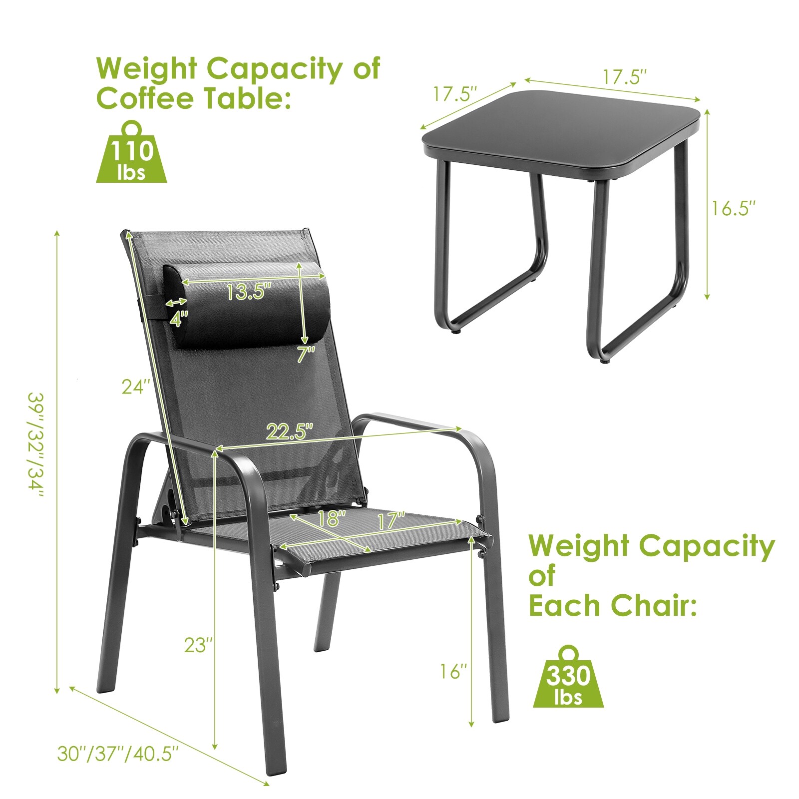 Slickblue D-CO-RG22201PN Patio-Conversation-Sets - View #5