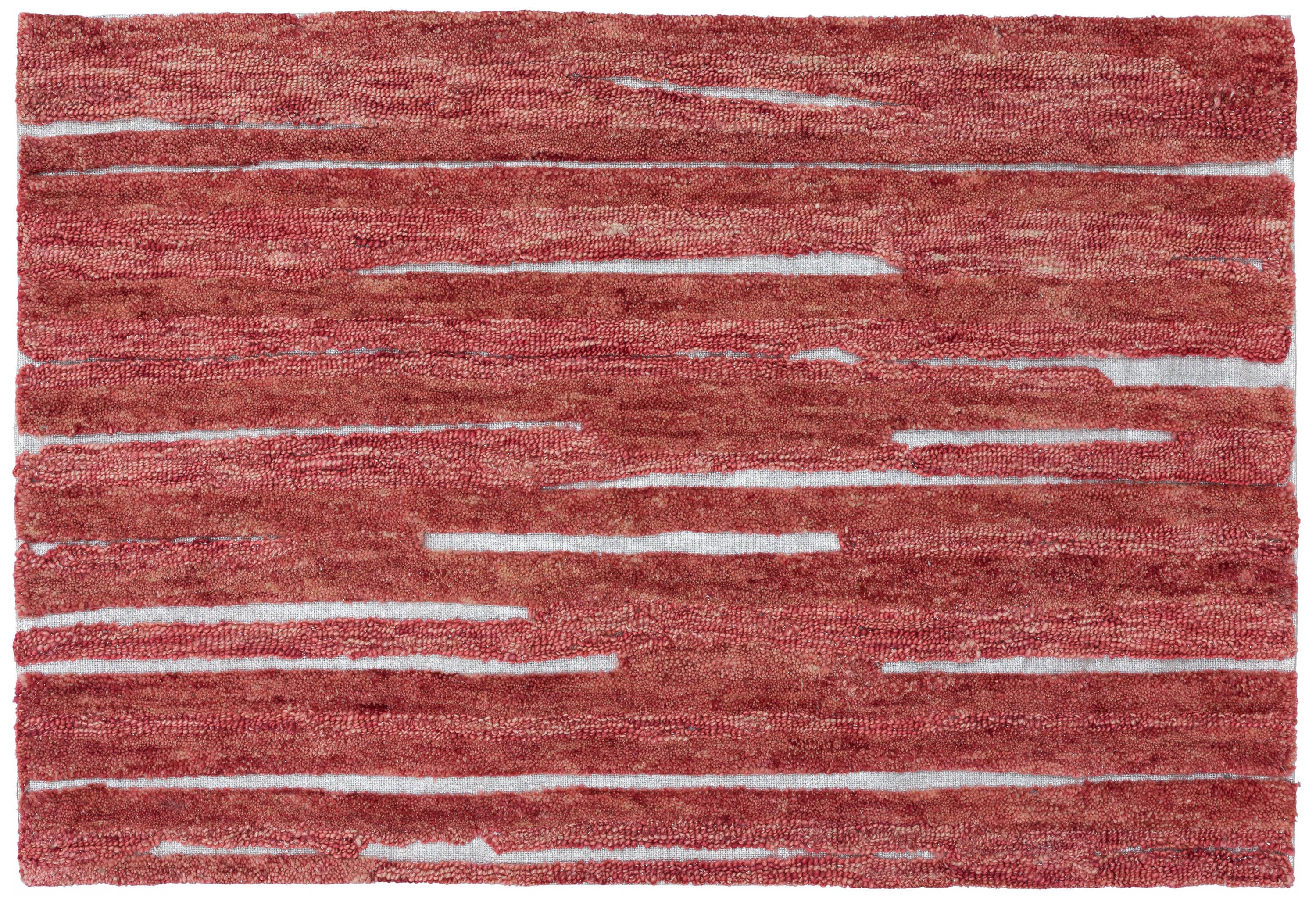 Addison Rugs ADZ32SA2X3 Dazzle 2 x 3 (ft) Tufted Wool Sangria Rectangular Indoor Solid Bohemian/Eclectic Throw rug