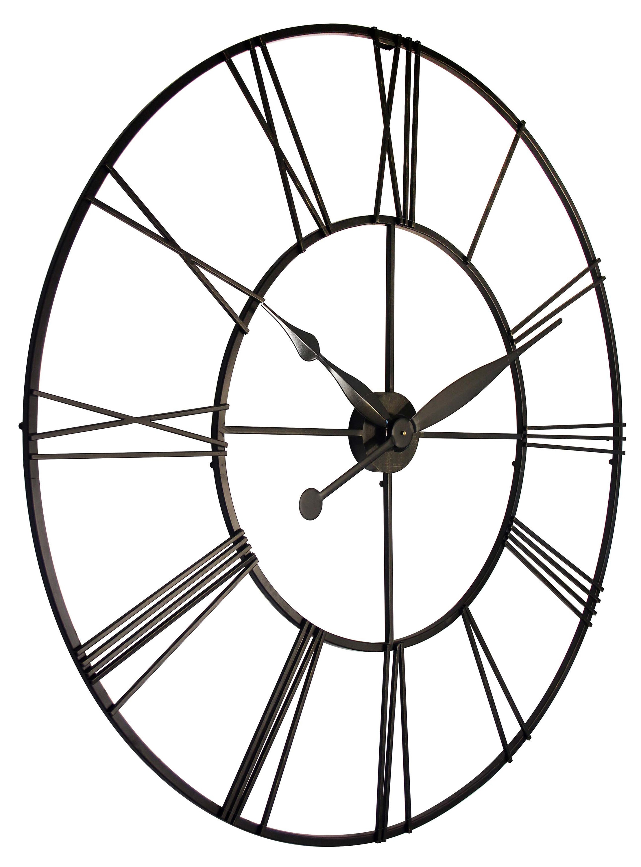 Infinity Instruments 14734BK-45 Indoor-Outdoor-Clocks - View #2