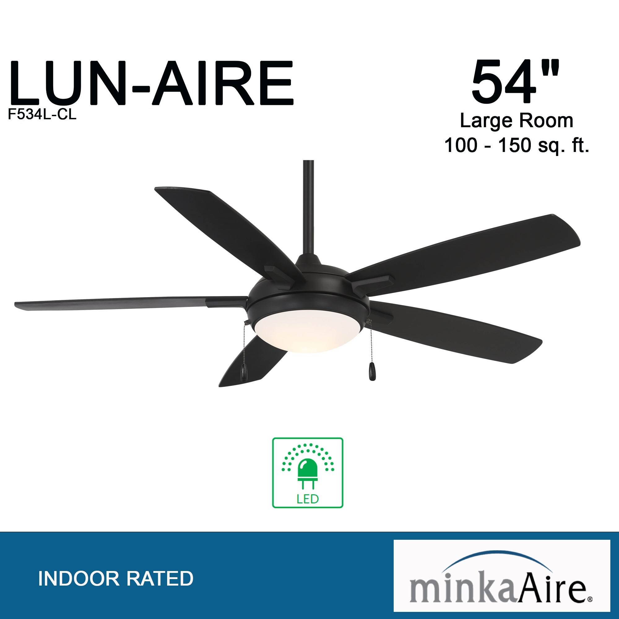 Minka Aire F534L-CL Ceiling-Fans - View #5