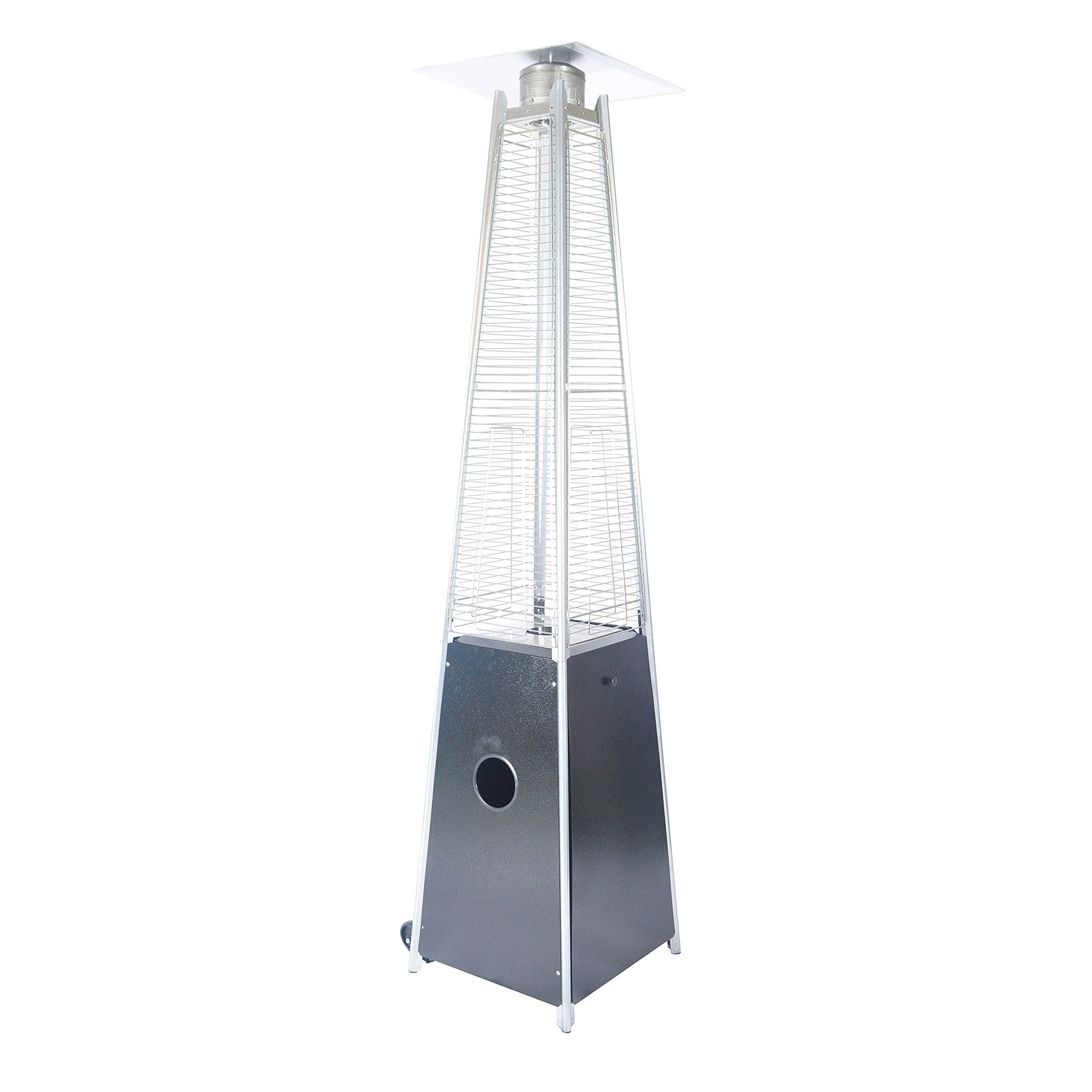 CASAINC GZ-GY073S 40000-BTU Silver Stainless Steel Floorstanding Liquid Propane Patio Heater