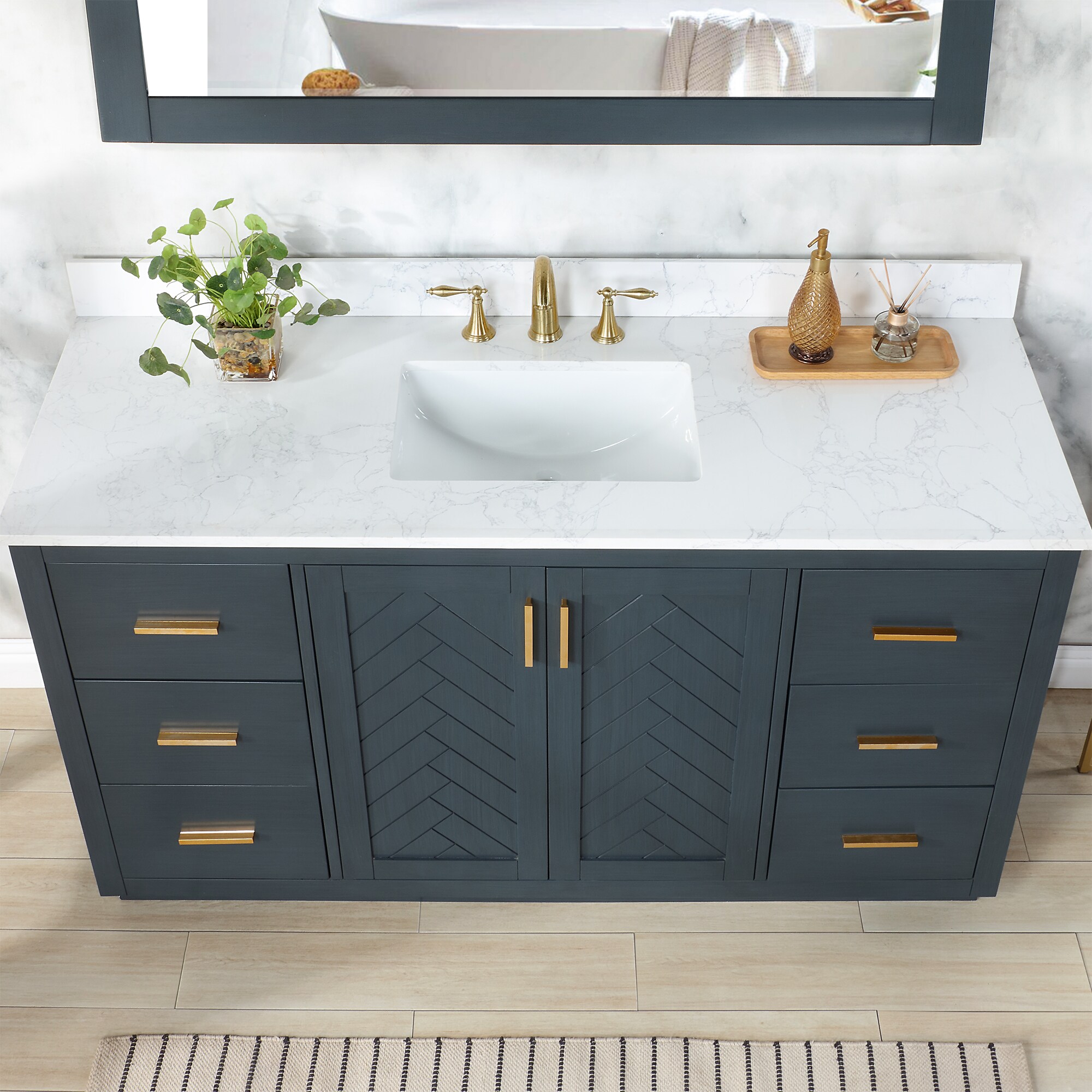 Altair 543060S-CB-GW-NM Bath-Vanity-Combo - View #6