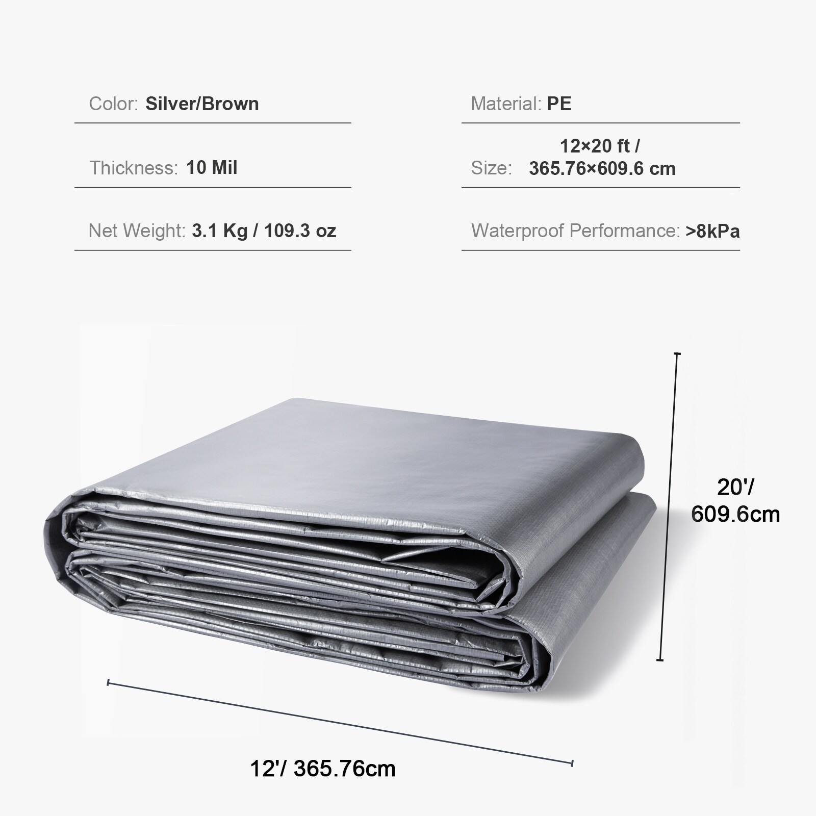 VEVOR FSBWYNZPEPE12QHORV0 tarps - View #11