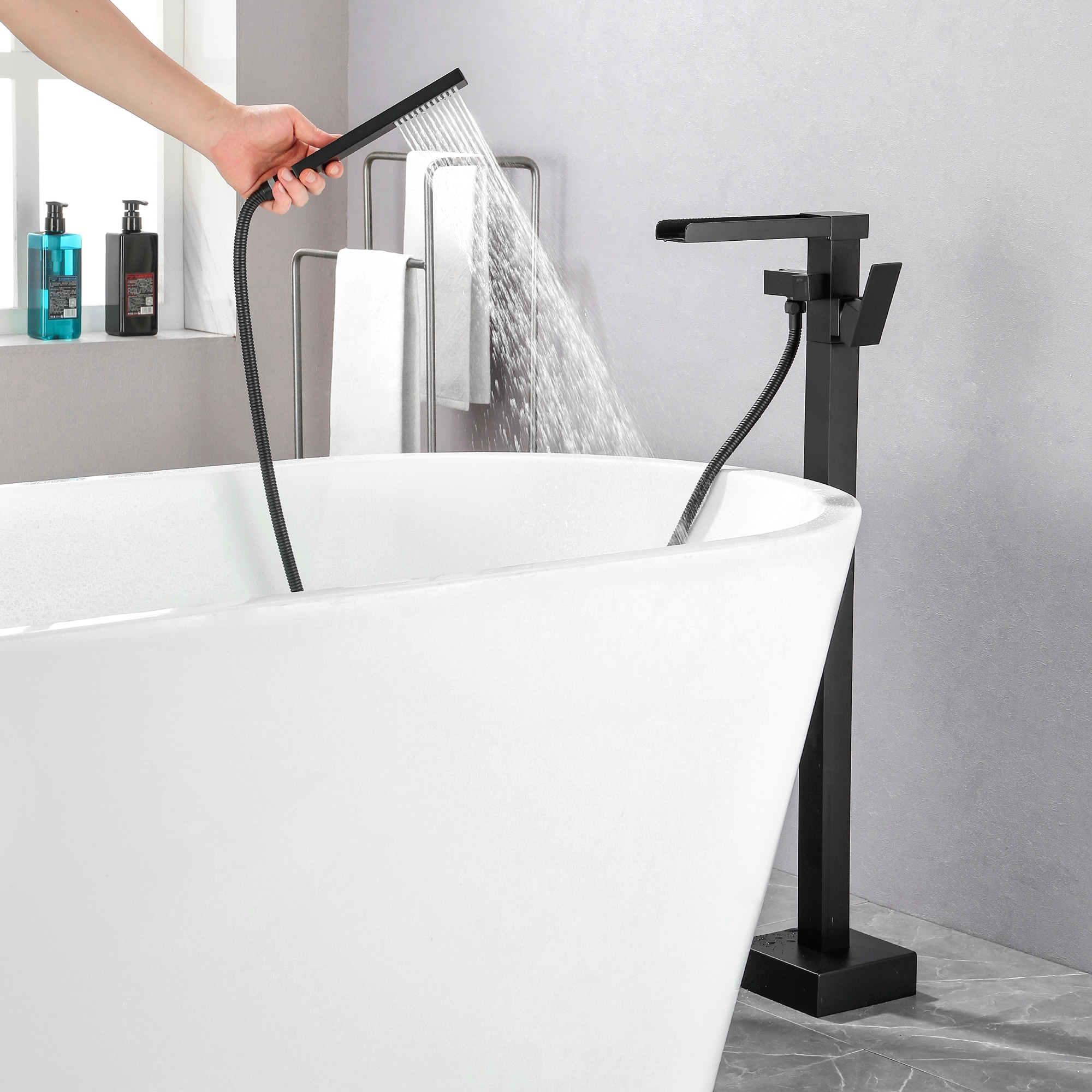 AAZJ NBC-CM64216CL Roman-Tub-Faucets - View #7