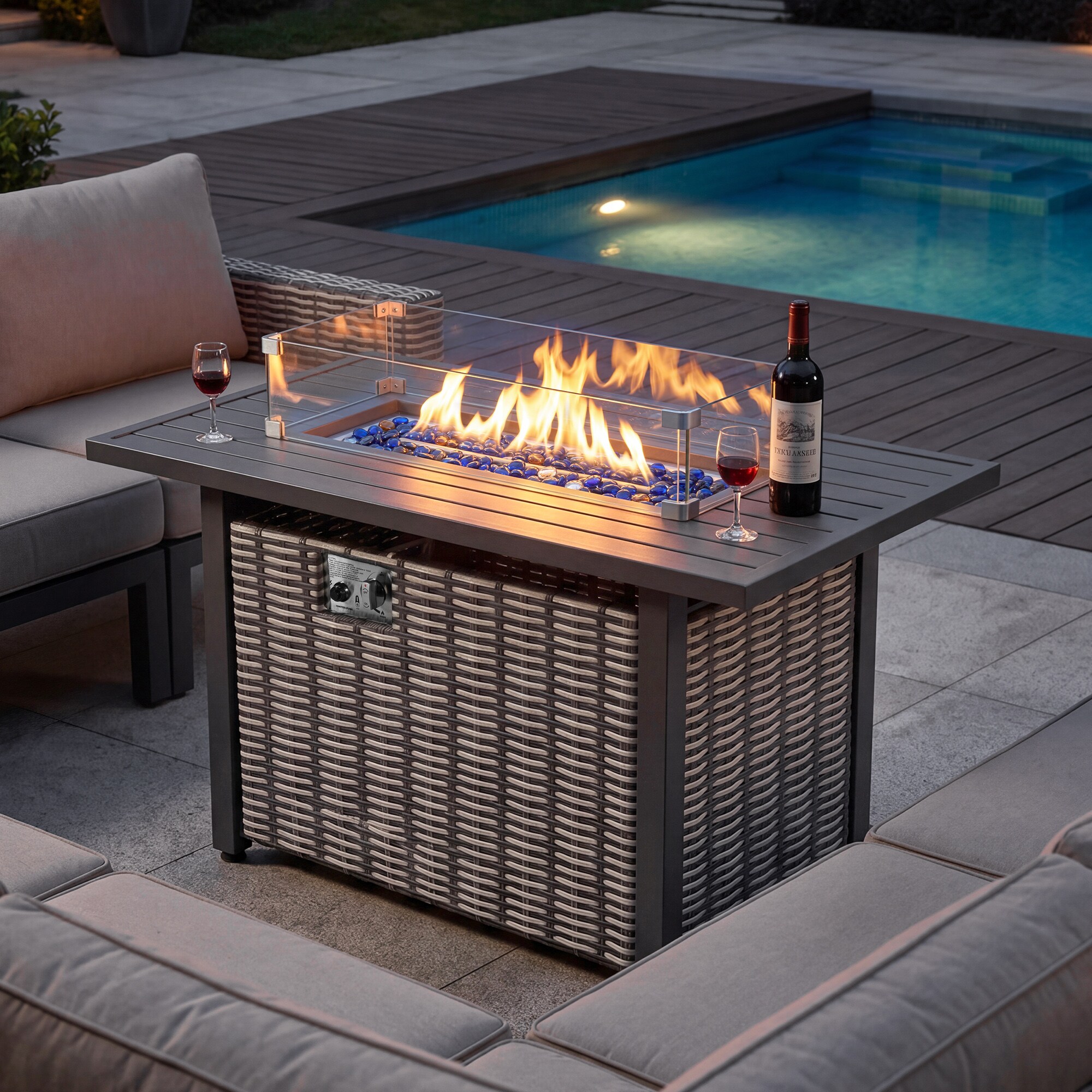 Nuu Garden FBW001-G Outdoor-Gas-Firepits - View #2