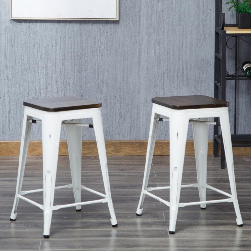 Carolina Cottage TH-2416-MAWELM stools - View #2