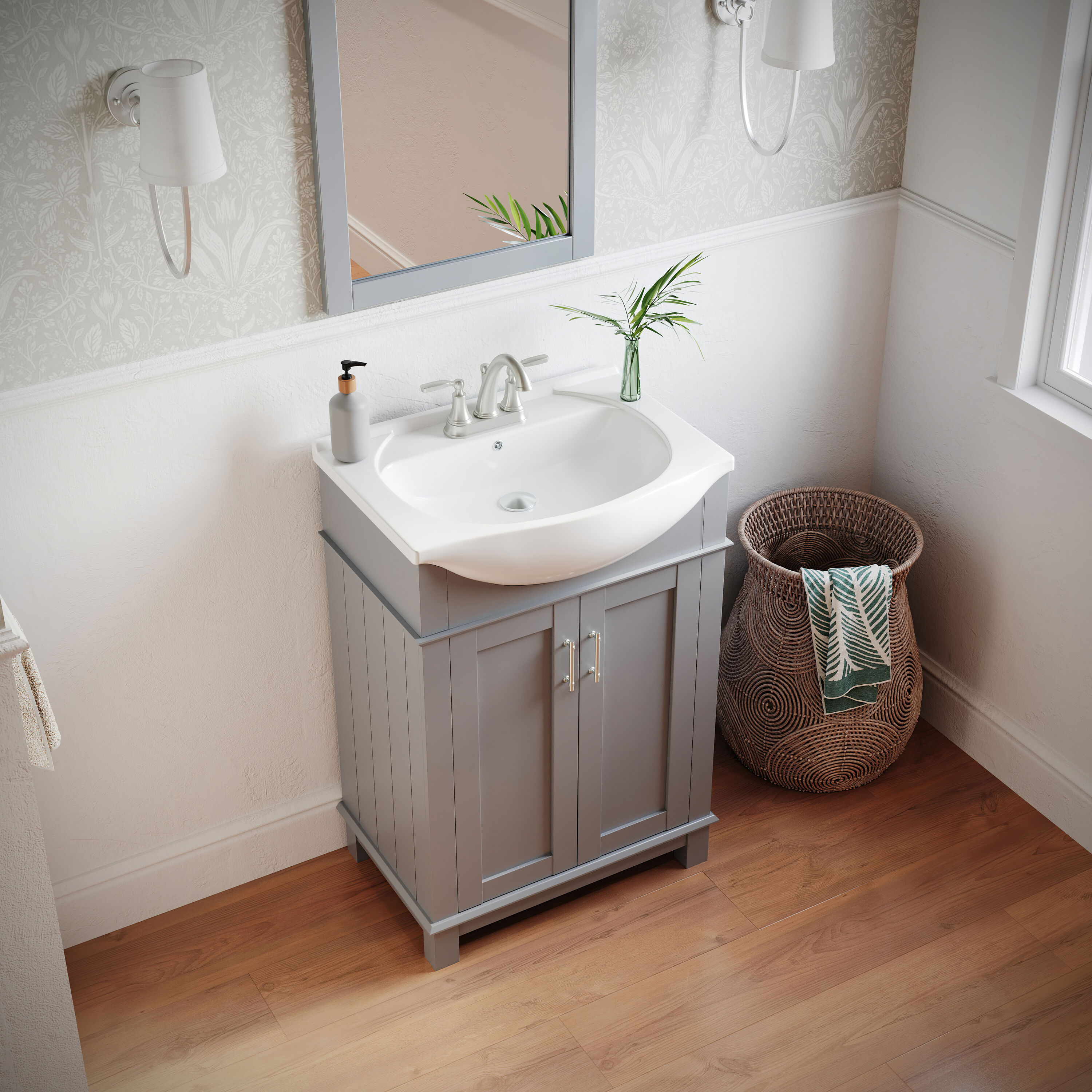 Fresca FVN2302GR-CMB Bath-Vanity-Combo - View #5