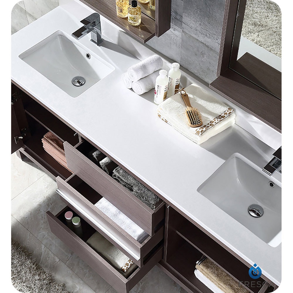 Fresca FCB8172GO-CWH-U Bath-Vanity-Combo - View #4