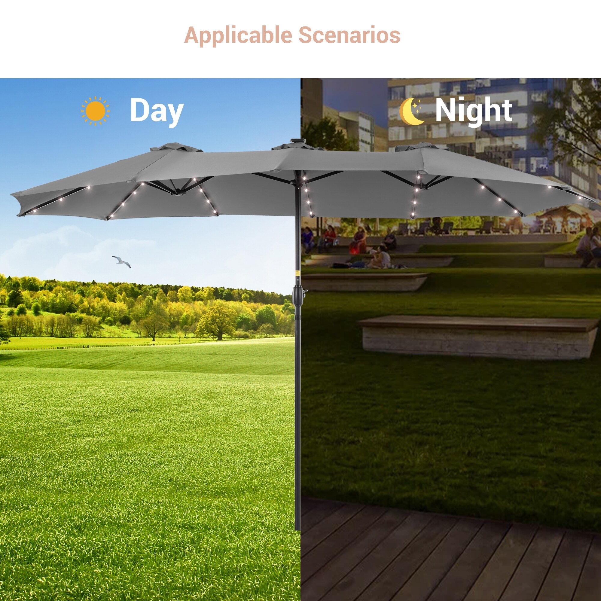 ACEGOSES LW-LED460GY Umbrellas-2 - View #4