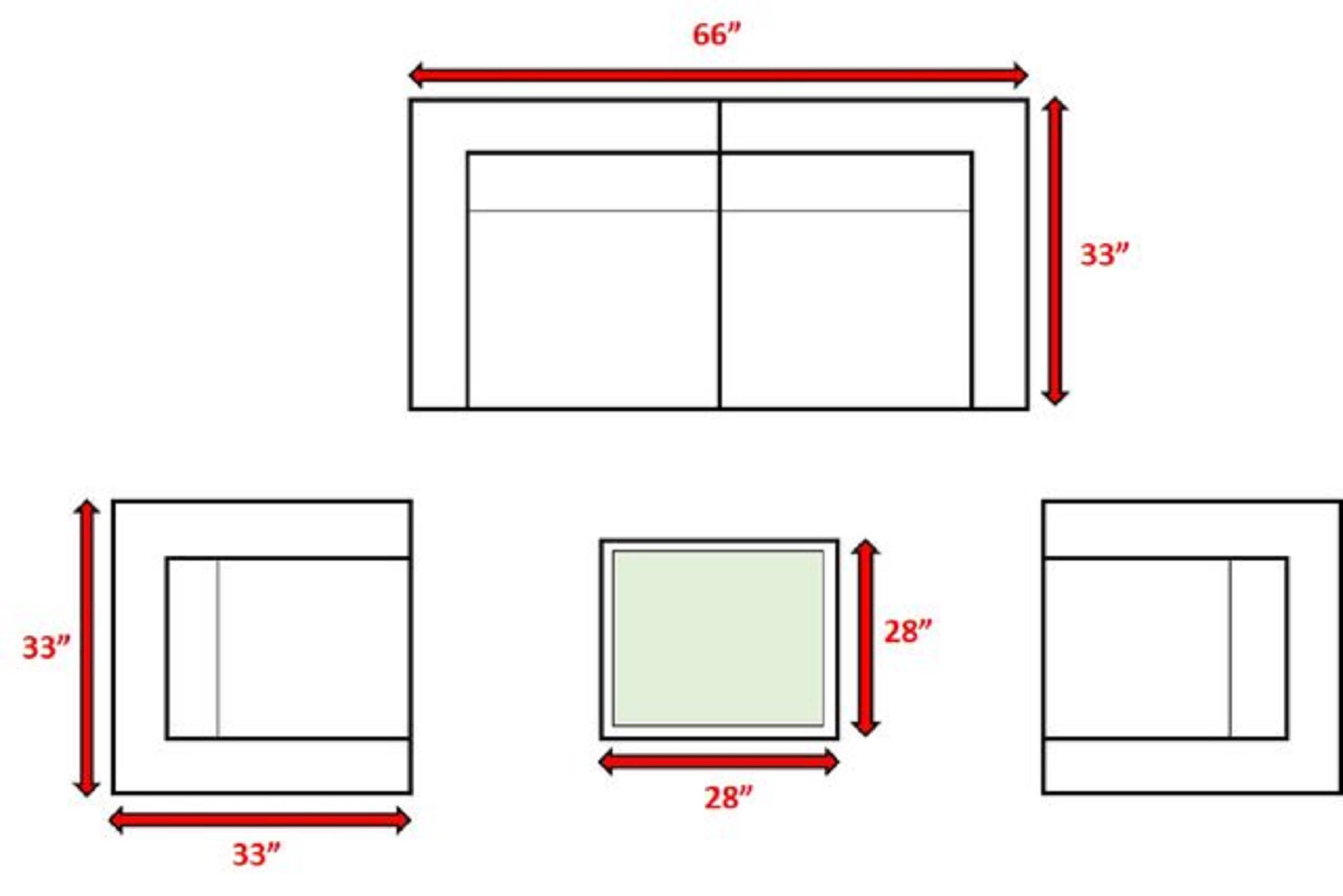 Living Source International CM-2117 Patio-Sofas-Daybeds - View #4