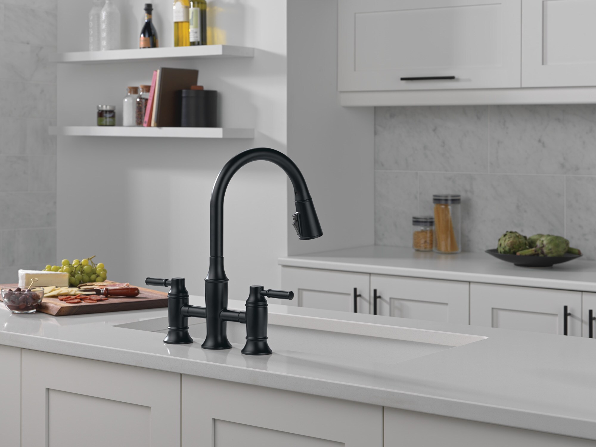Delta 2384L-BL-DST Kitchen-Faucets - View #2