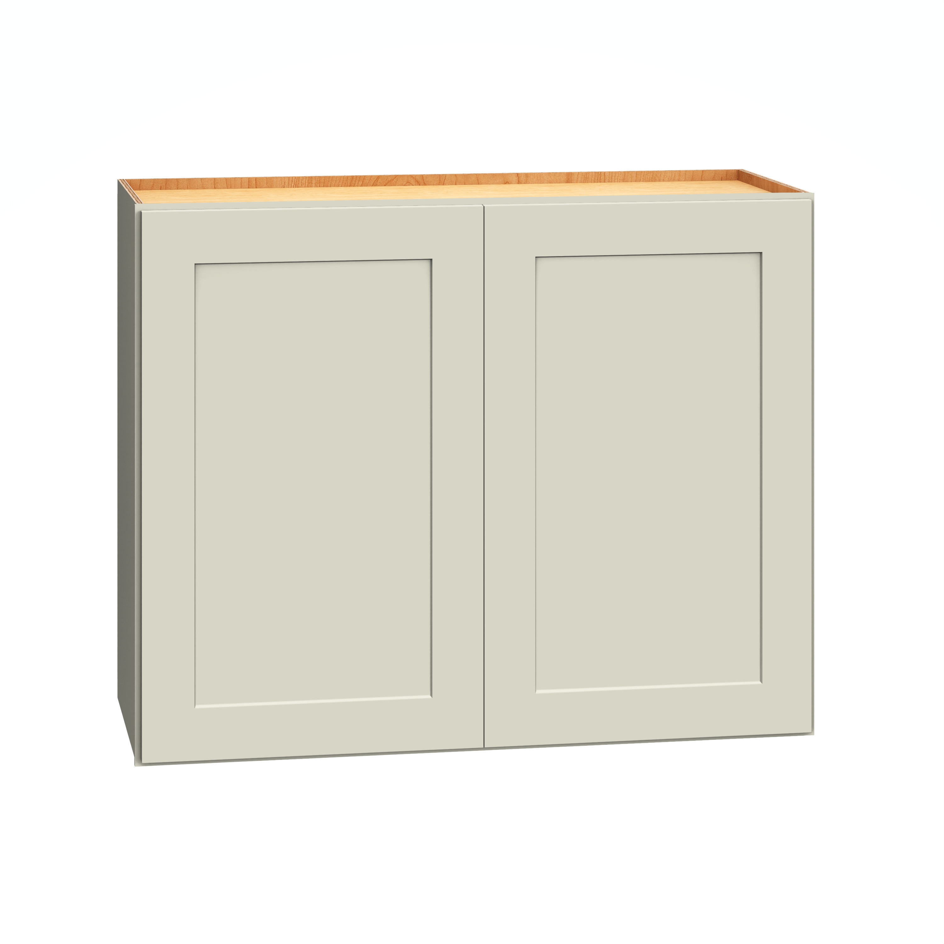 Diamond Express 61D-W3024 Jamestown 30-in W x 24-in H x 12-in D Icy Avalanche Wall Fully assembled Plywood Cabinet (Recessed Panel Shaker)