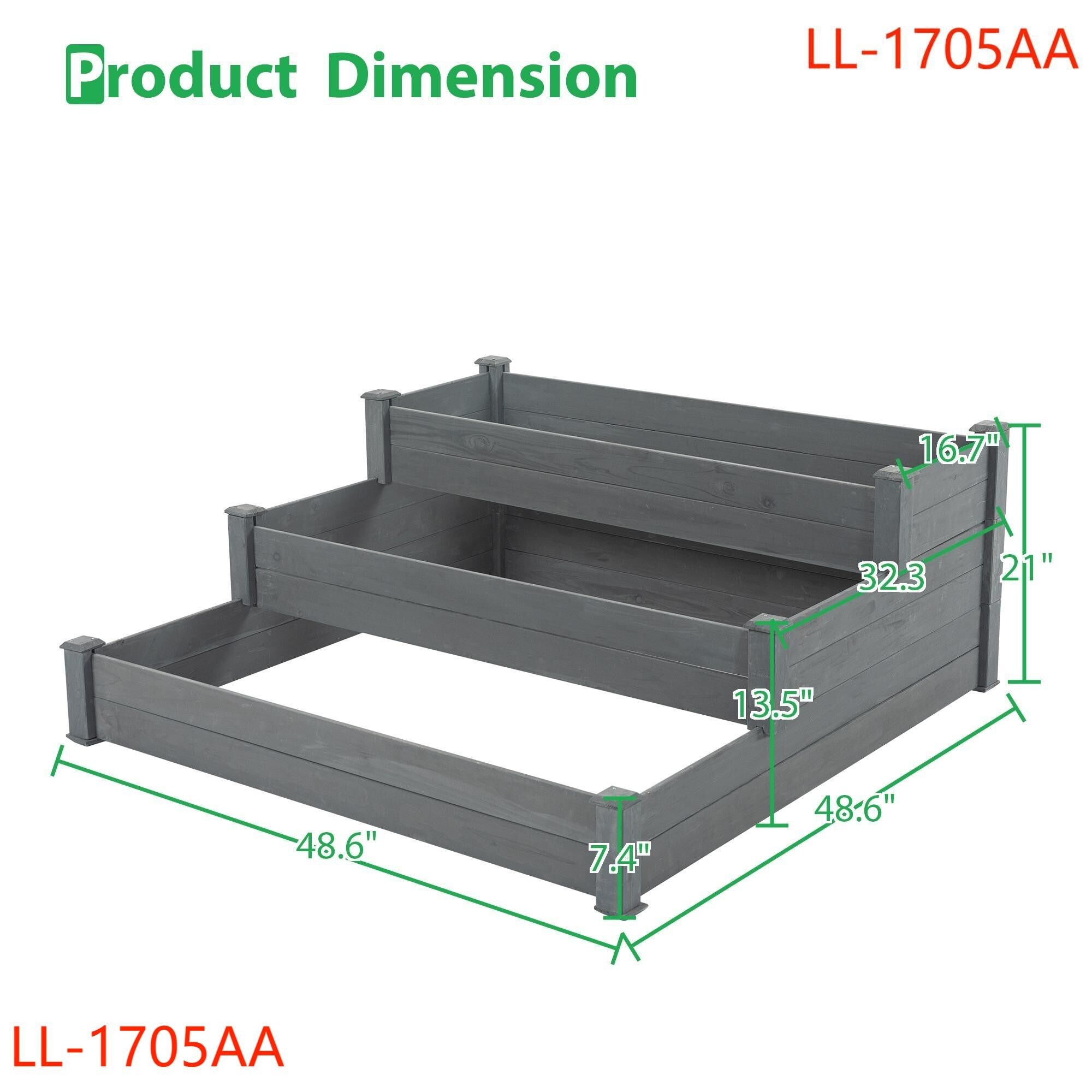 Yiekholo LL-1705AA Raised-Garden-Beds - View #4
