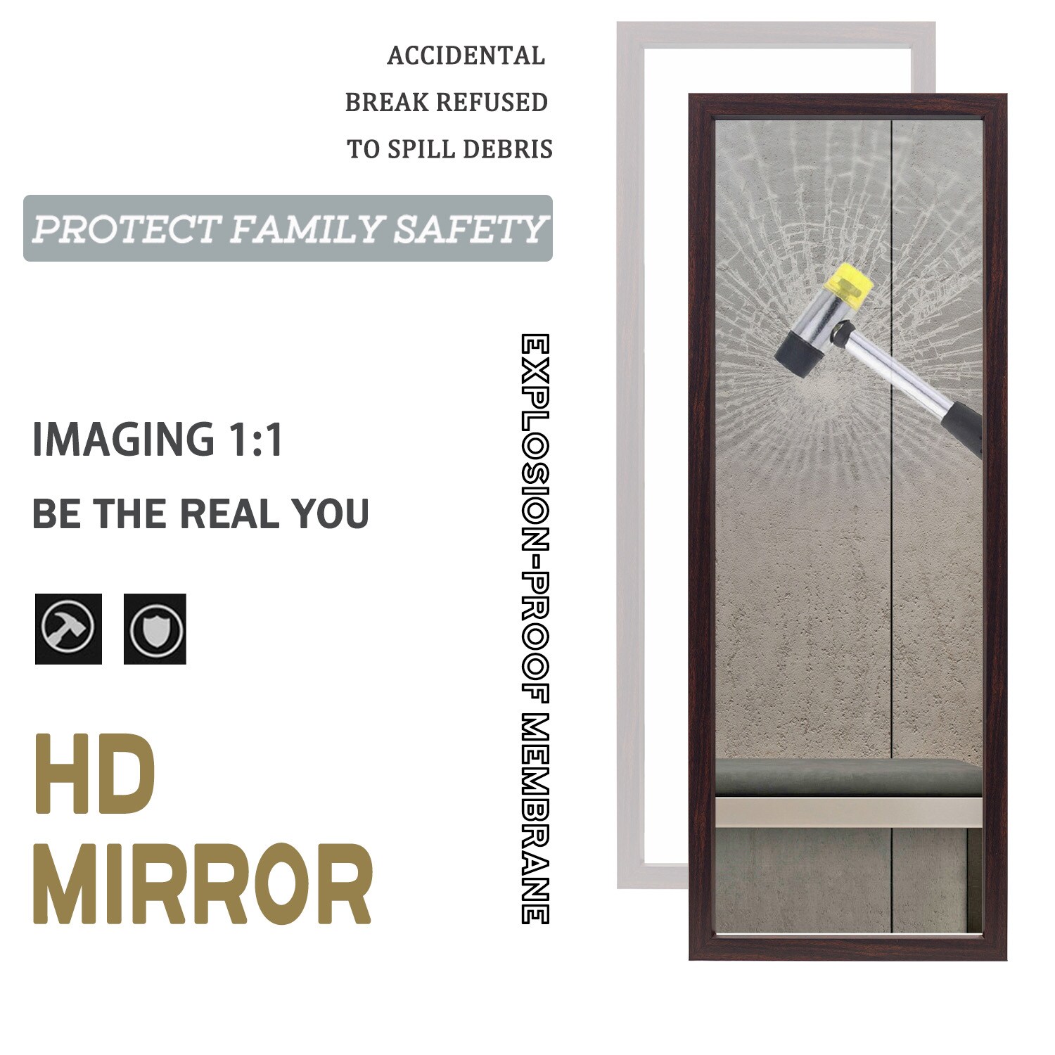 Dovelina JJ01000ZZC Decor-Mirrors - View #3