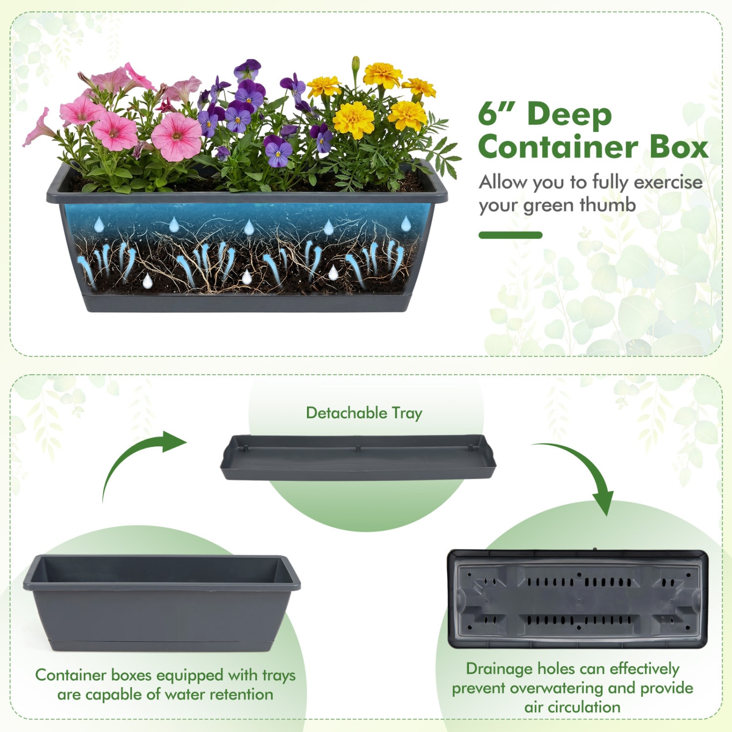 Slickblue D-CO-KD-DT18731PN Raised-Garden-Beds - View #3