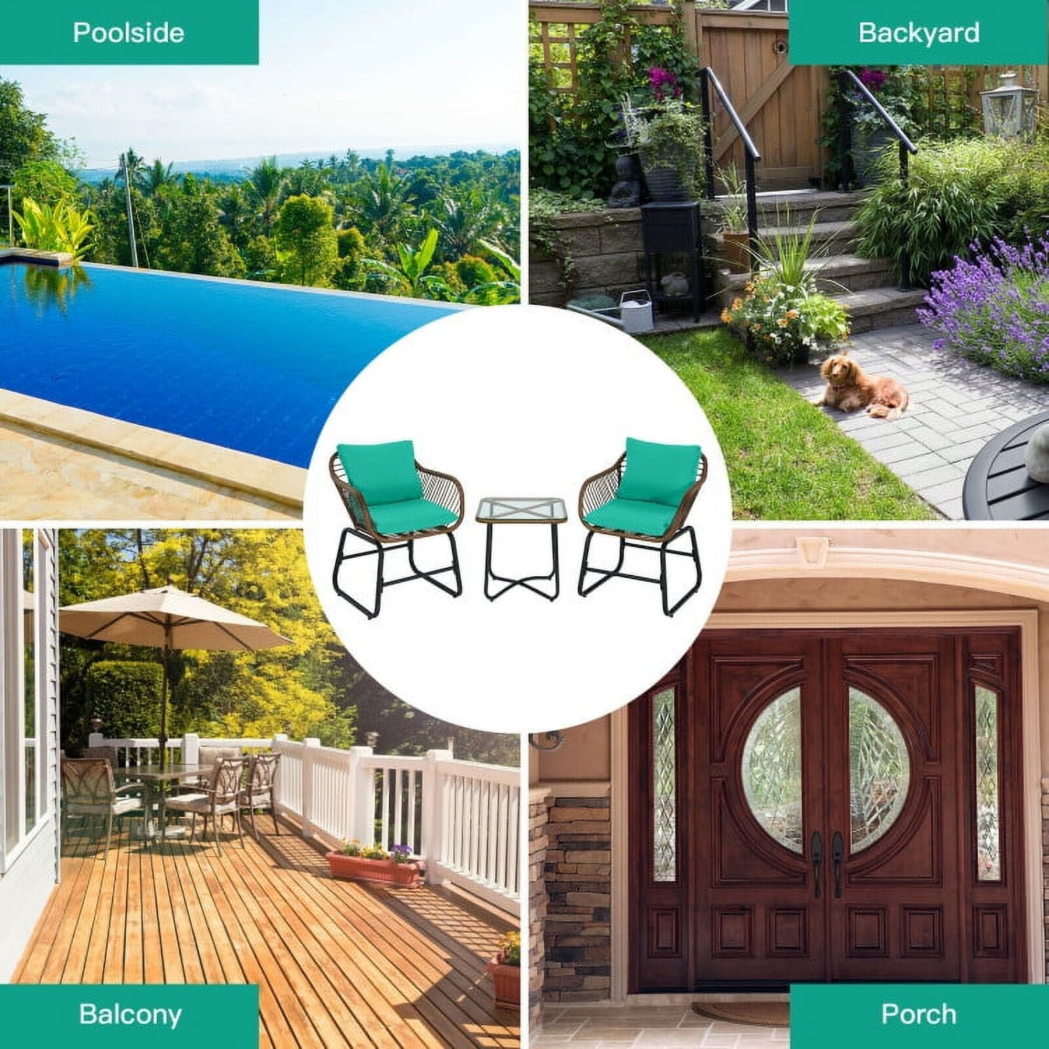 VERYKE 5357452452730 Patio-Conversation-Sets - View #4