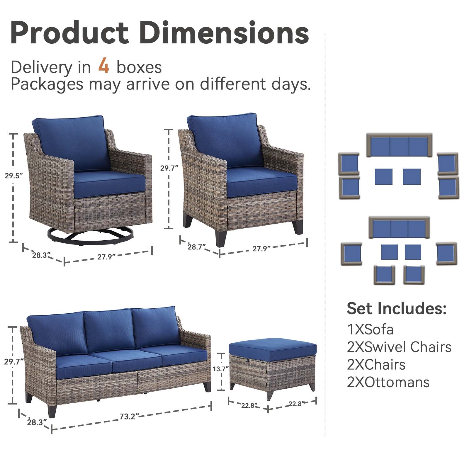 Rilyson FSHT70717372BL Patio-Conversation-Sets - View #13